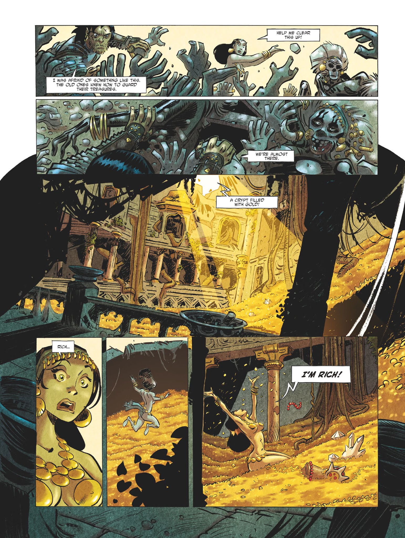 Read online Conan le Cimmérien - La Reine de la côte noire comic -  Issue #1 - 32