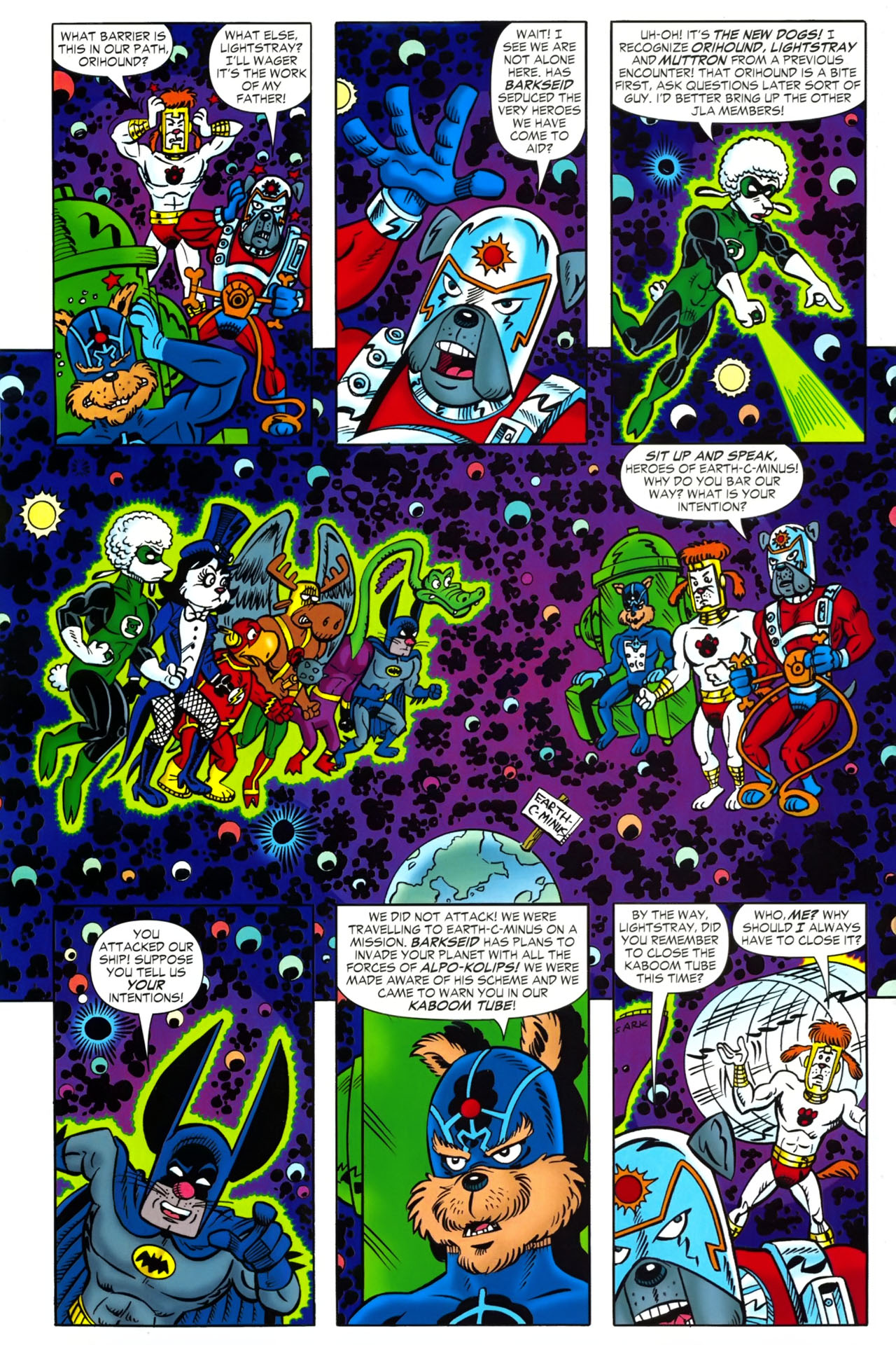 Read online Captain Carrot and the Final Ark comic -  Issue #3 - 19