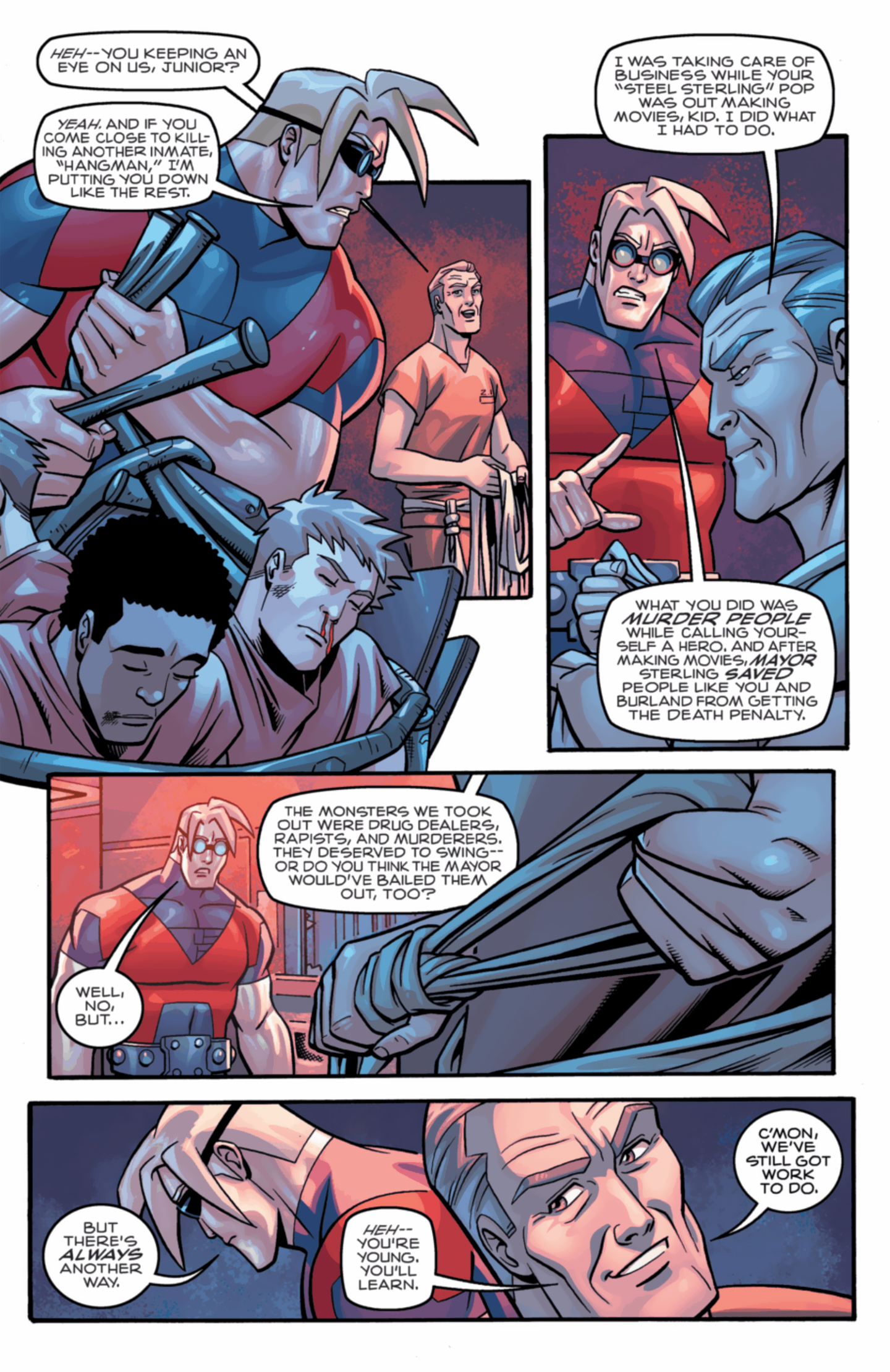 Read online New Crusaders: Rise Of The Heroes comic -  Issue #6 - Act II - 4
