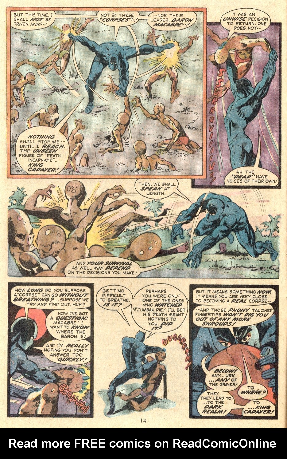 Read online Jungle Action (1972) comic -  Issue #10 - 16