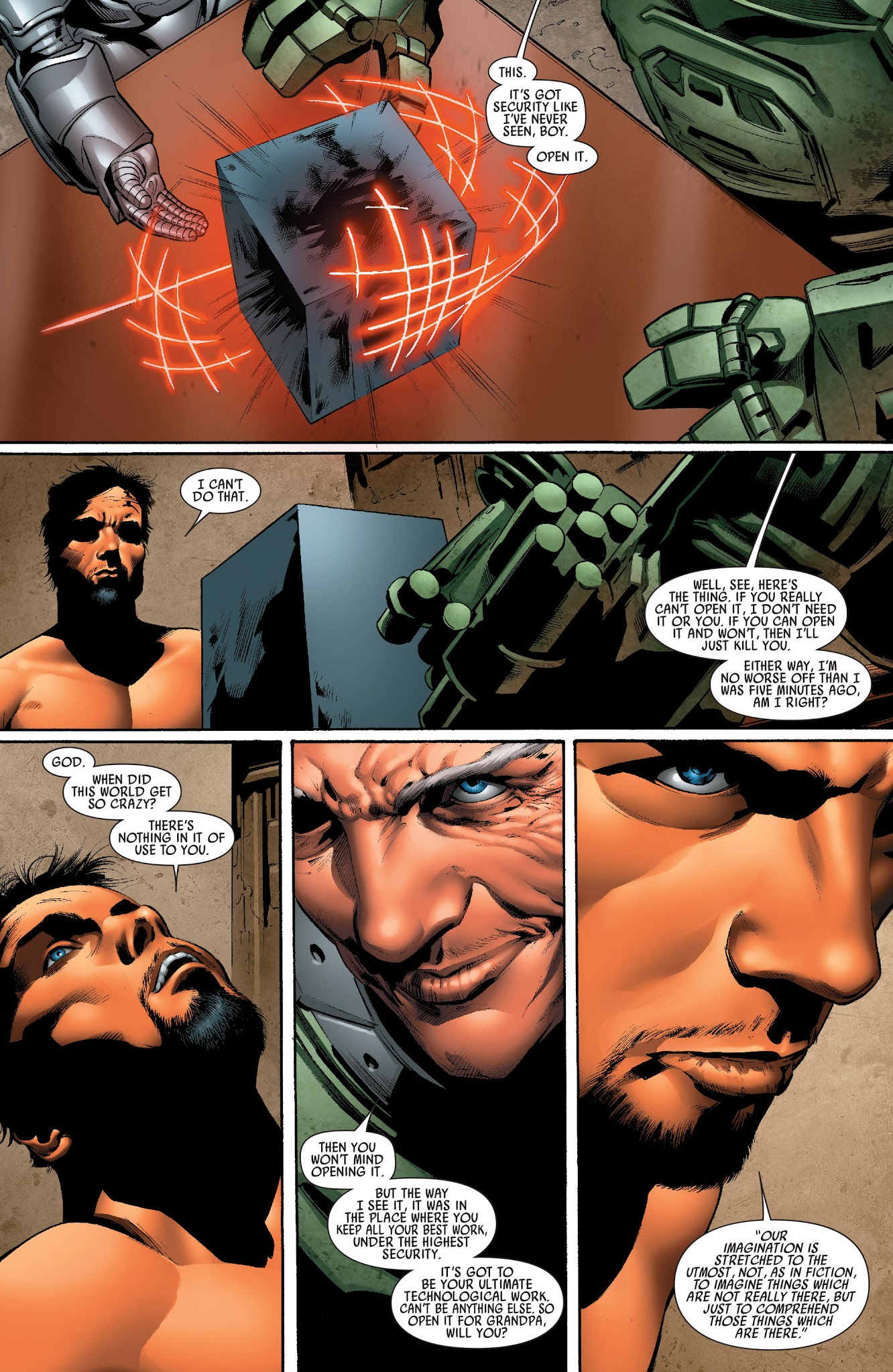 Read online Ultimate Armor Wars comic -  Issue #4 - 20