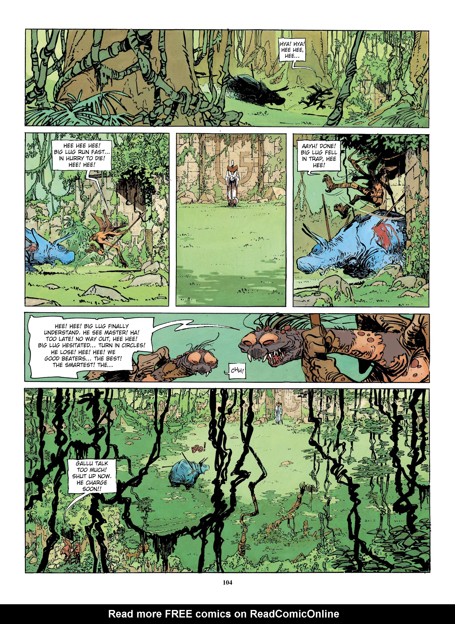 Read online The Quest for the Time Bird comic -  Issue # TPB - 105