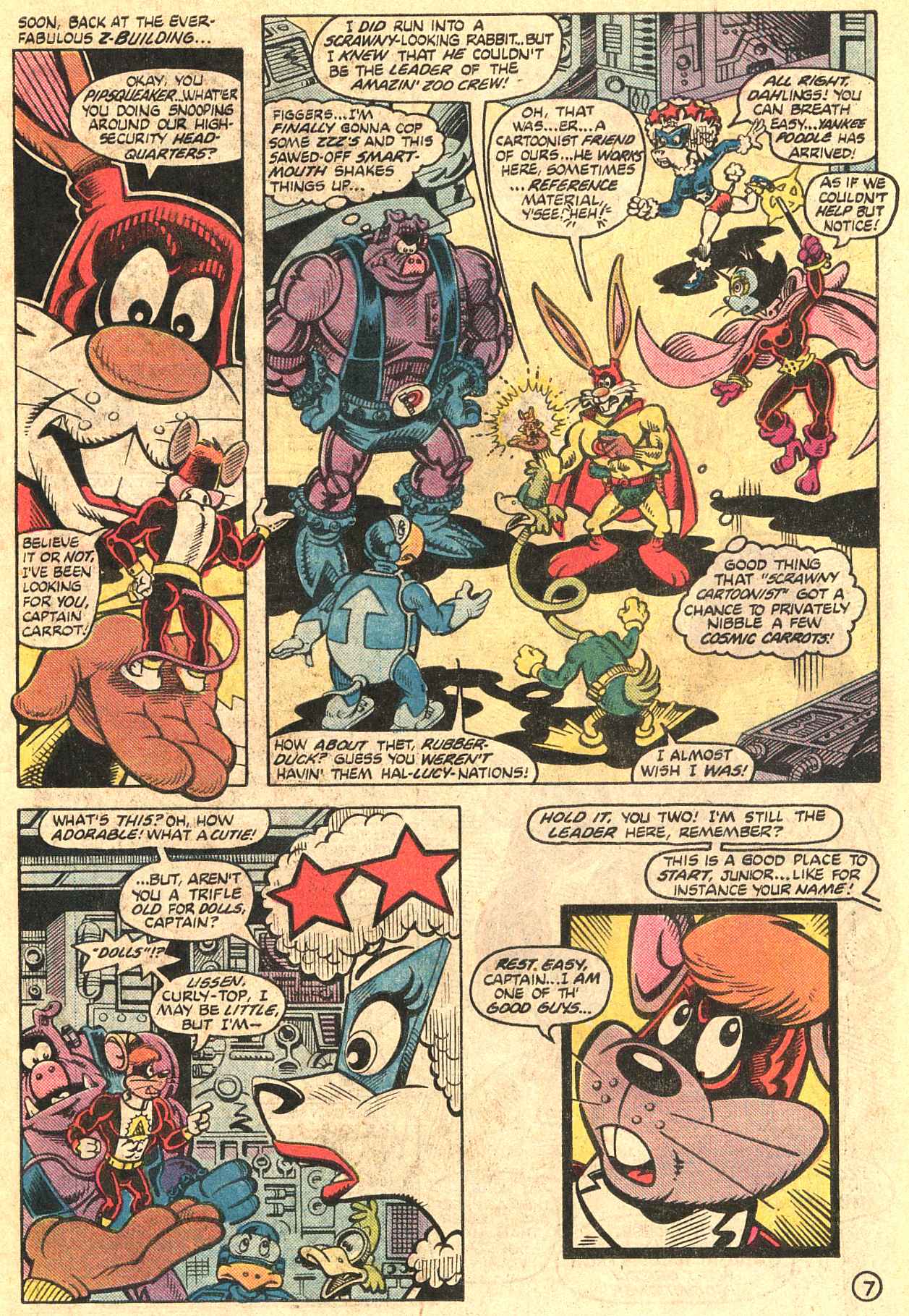 Read online Captain Carrot and His Amazing Zoo Crew! comic -  Issue #12 - 9