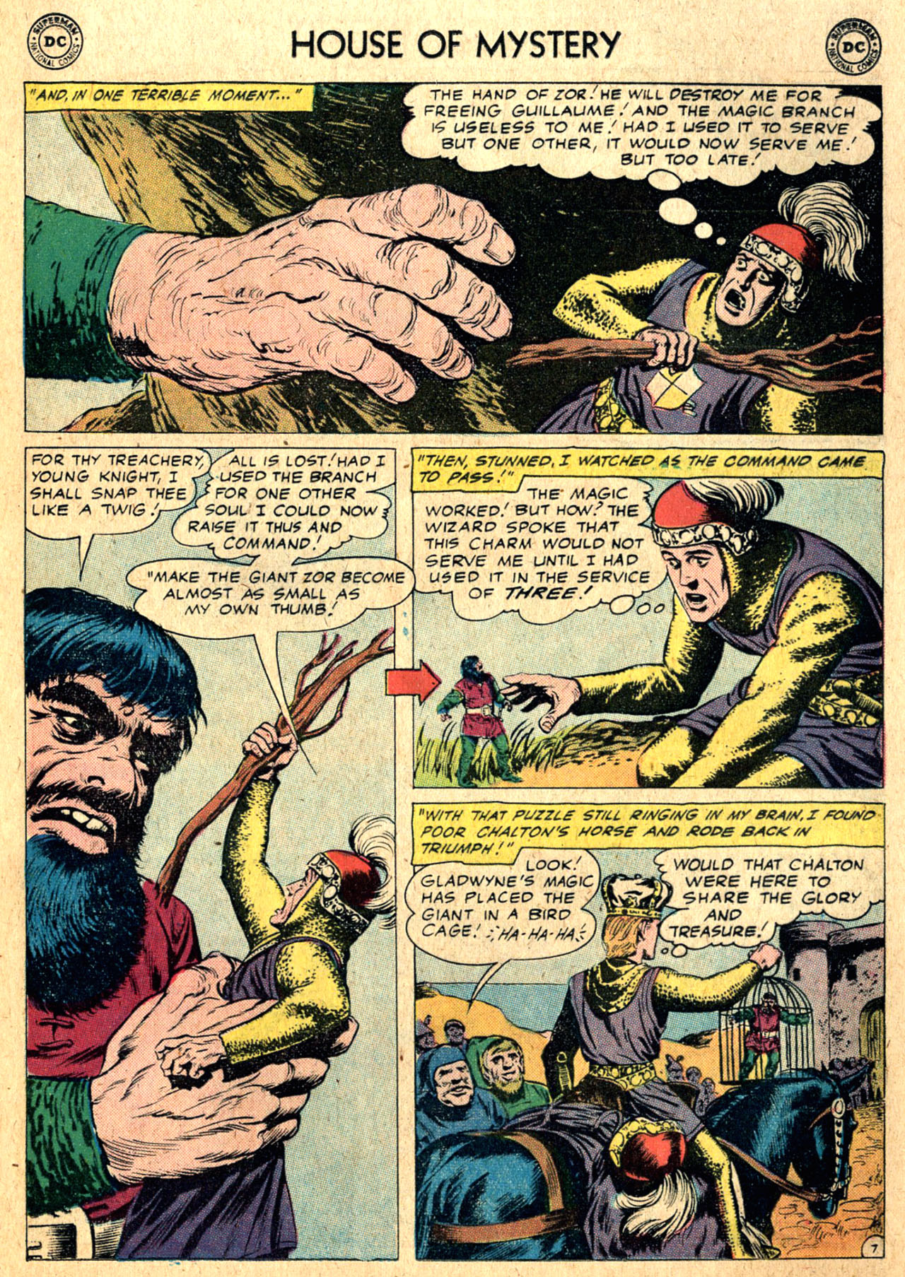 Read online House of Mystery (1951) comic -  Issue #95 - 9