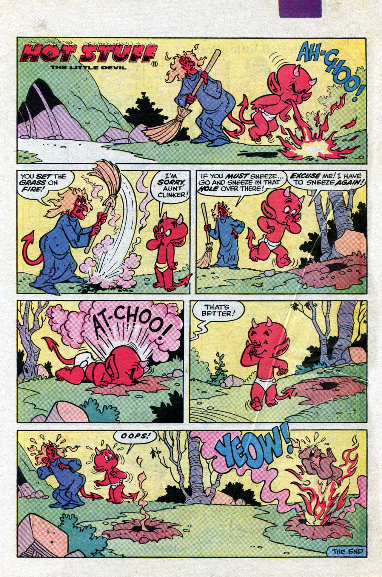 Read online Hot Stuff, the Little Devil comic -  Issue #170 - 26