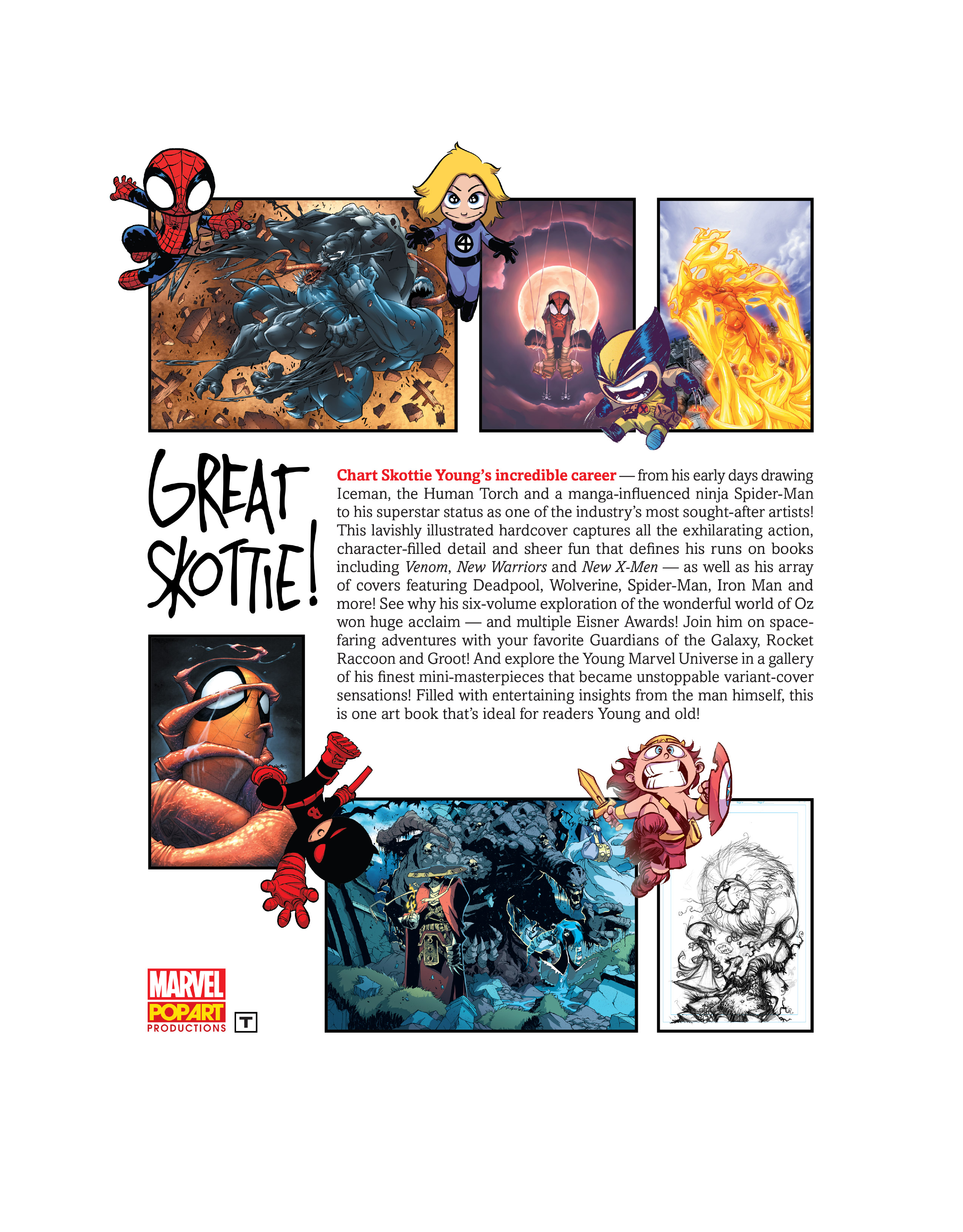 Read online The Marvel Art of Skottie Young comic -  Issue # TPB - 115
