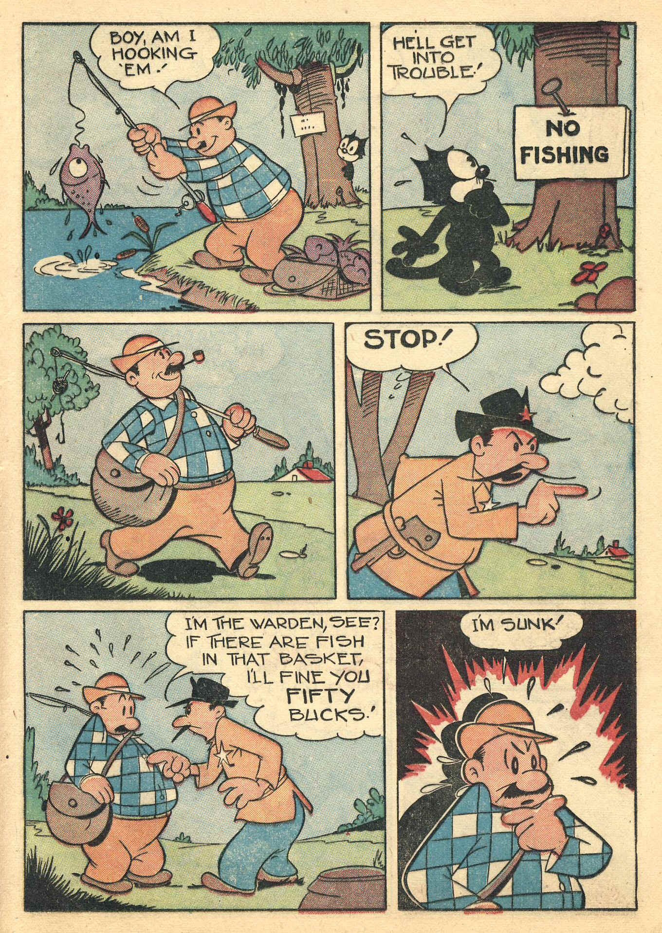 Read online Felix the Cat (1948) comic -  Issue #2 - 37