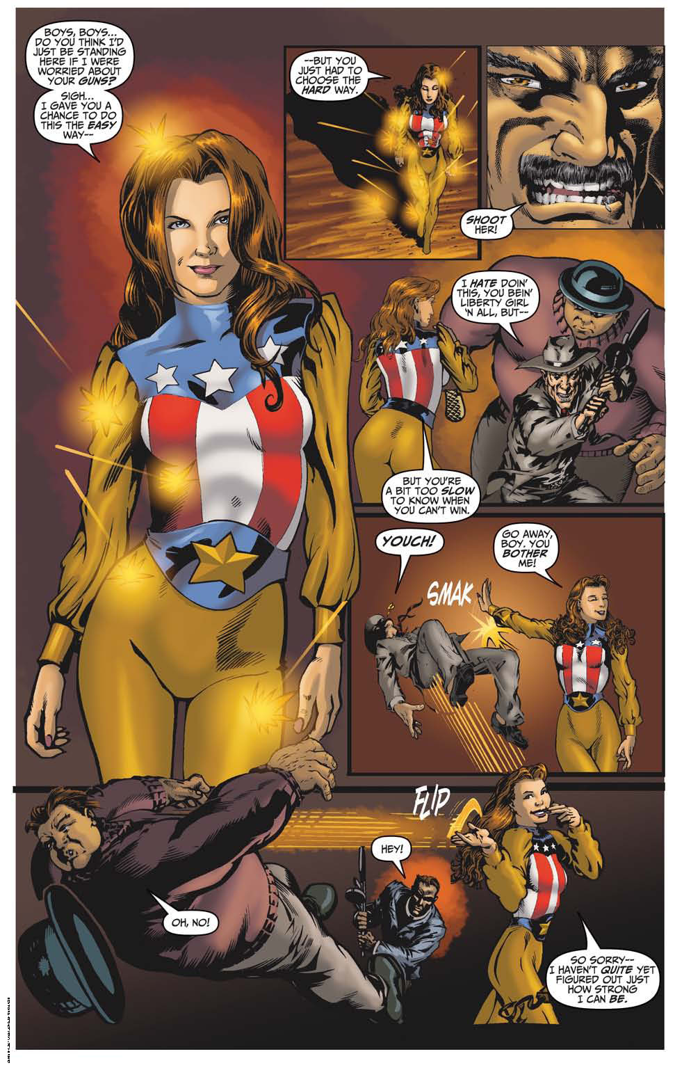 Read online Liberty Comics comic -  Issue #0 - 12