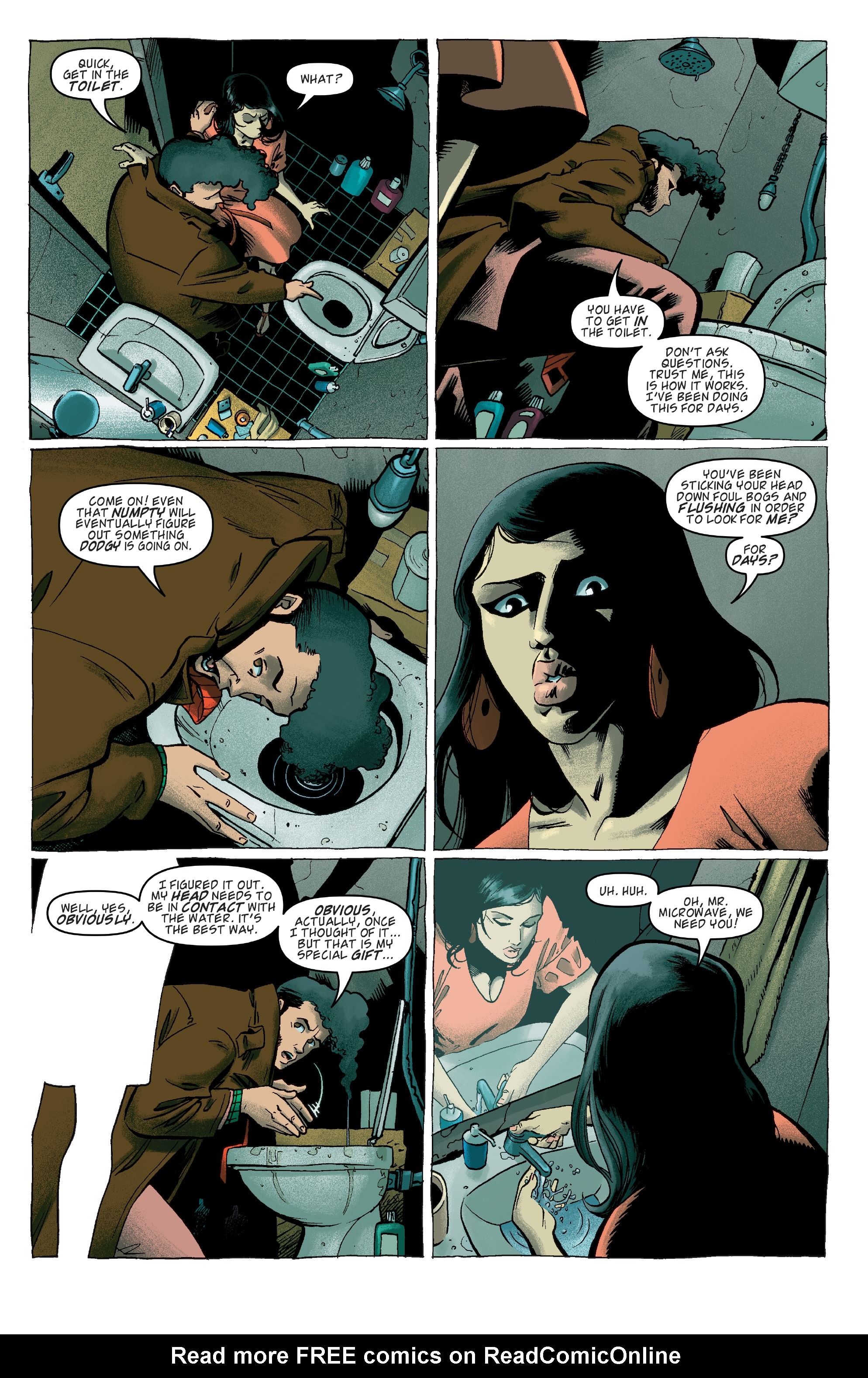 Read online Dirk Gently's Holistic Detective Agency: The Salmon of Doubt comic -  Issue # TPB 2 - 52