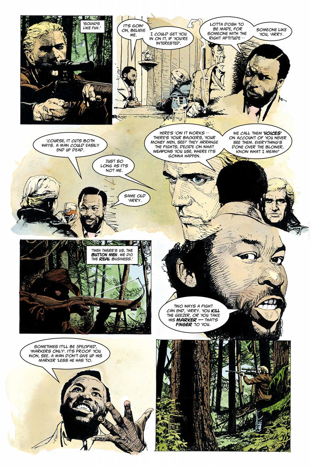 Read online Button Man comic -  Issue # TPB 3 - 9