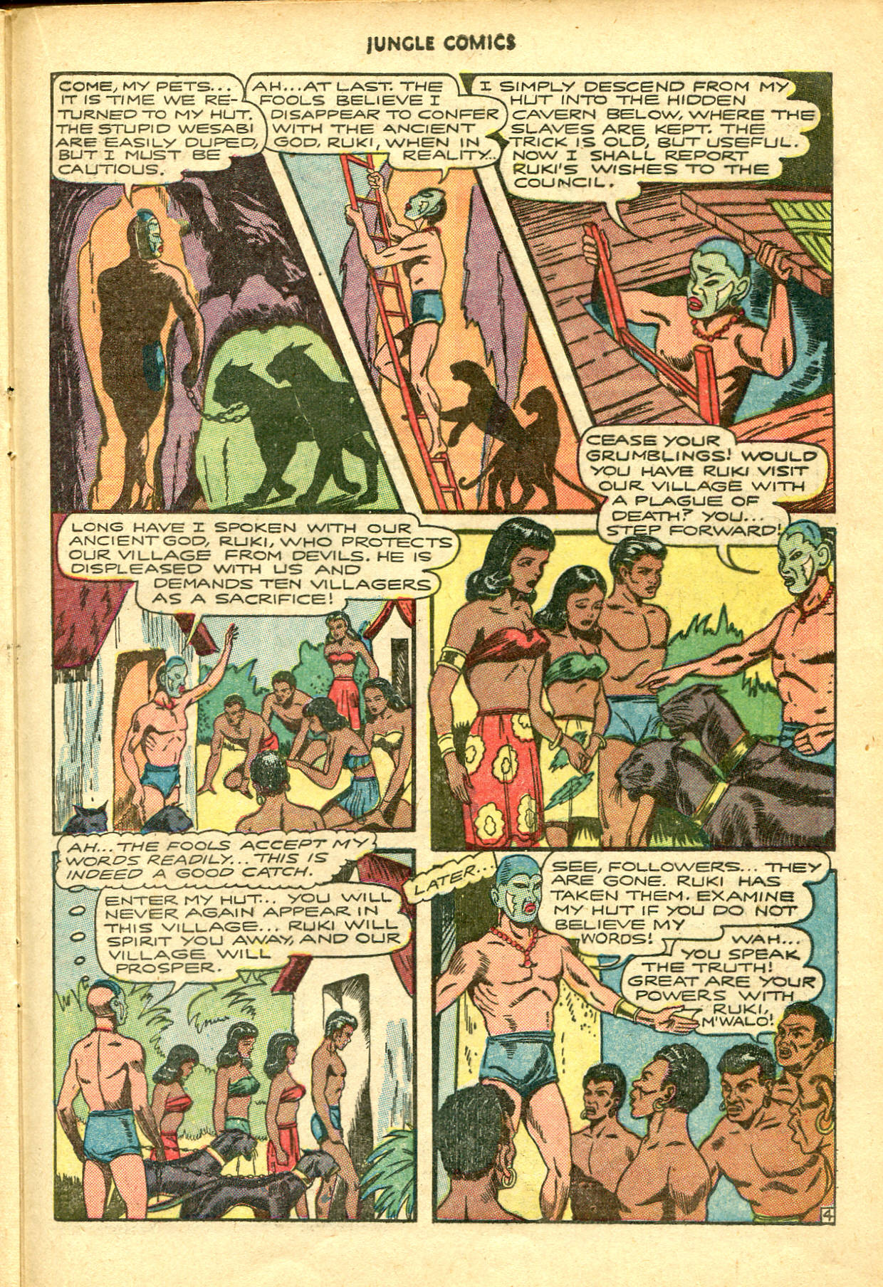 Read online Jungle Comics comic -  Issue #83 - 32