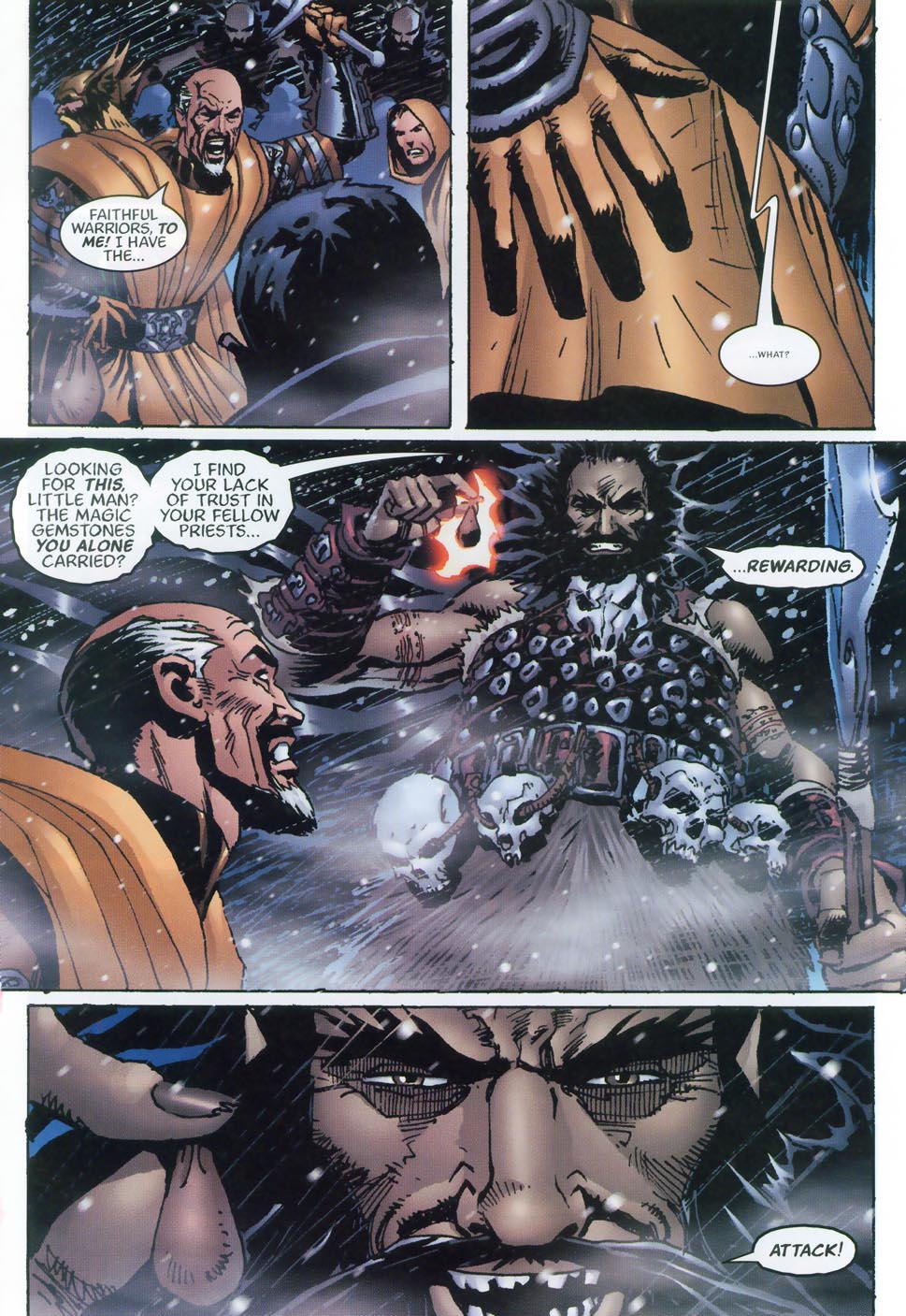 Read online R.A. Salvatore's DemonWars: Trial By Fire comic -  Issue #3 - 20