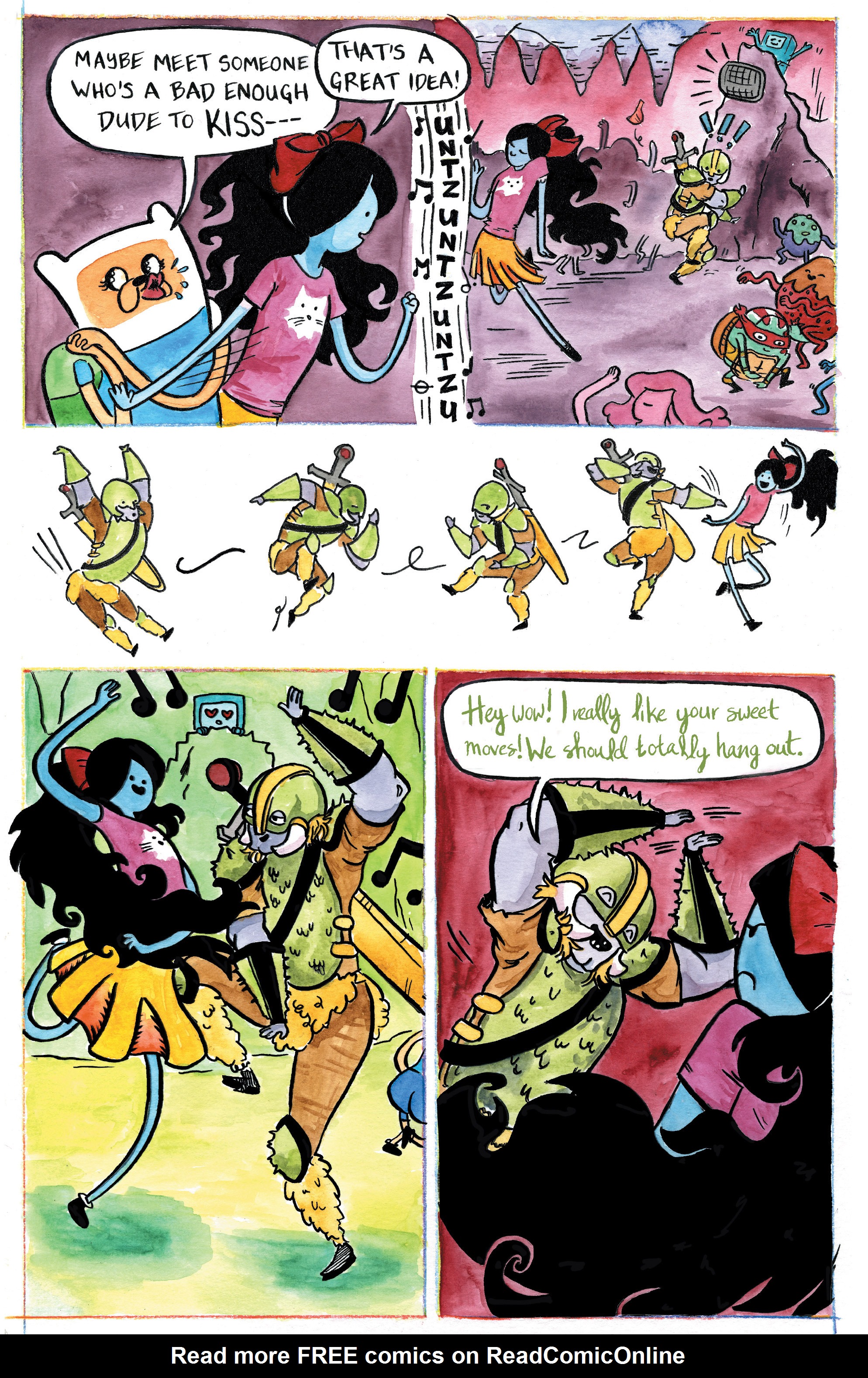 Read online Adventure Time 2013 Spoooktacular comic -  Issue # Full - 26