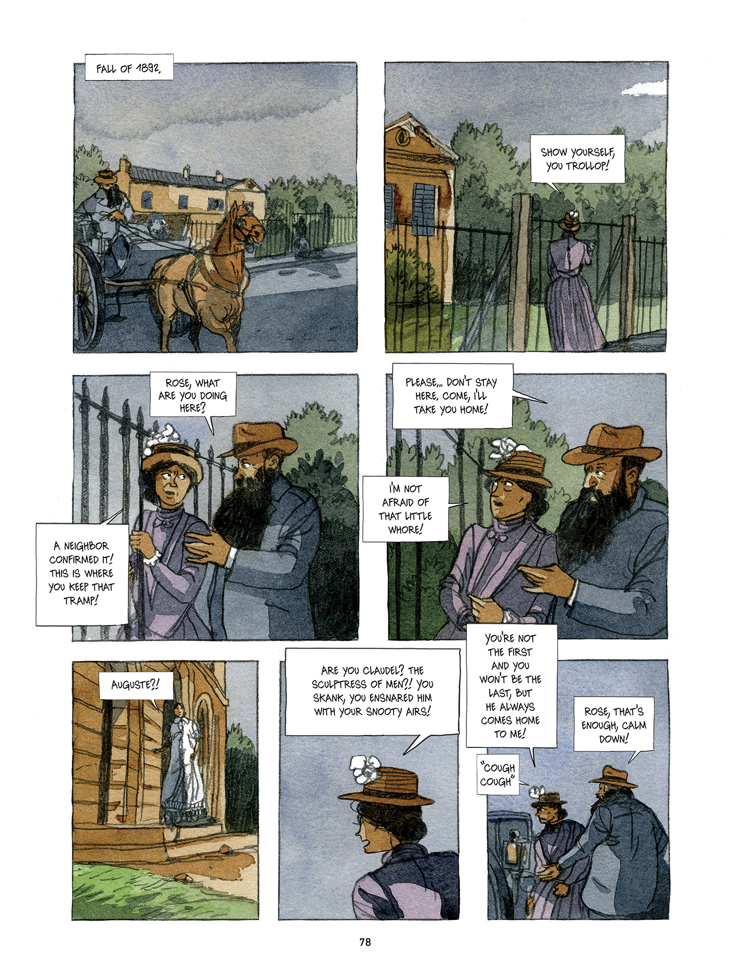 Read online Rodin: Fugit Amor, An Intimate Portrait comic -  Issue # TPB - 79