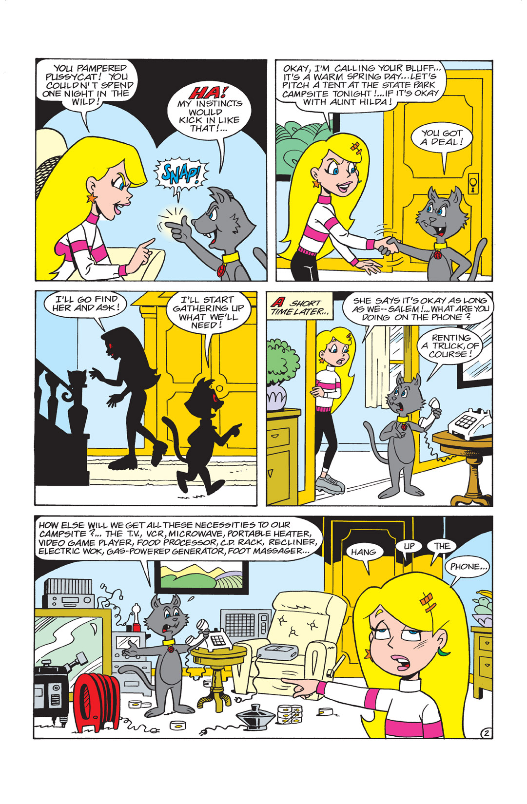 Read online Sabrina the Teenage Witch (2000) comic -  Issue #6 - 21