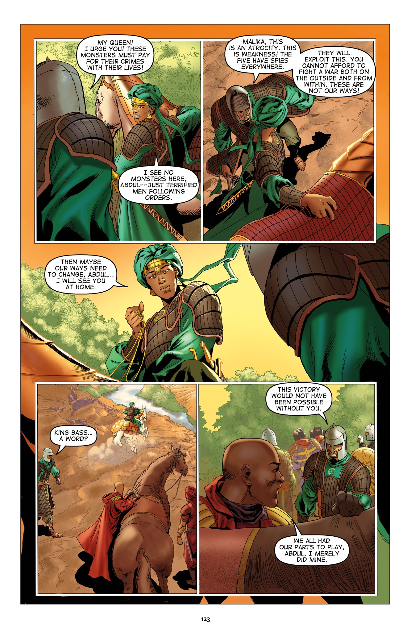 Read online Malika: Warrior Queen comic -  Issue # TPB 1 (Part 2) - 25