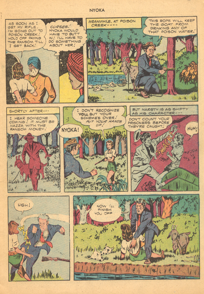 Read online Nyoka the Jungle Girl (1945) comic -  Issue #15 - 7