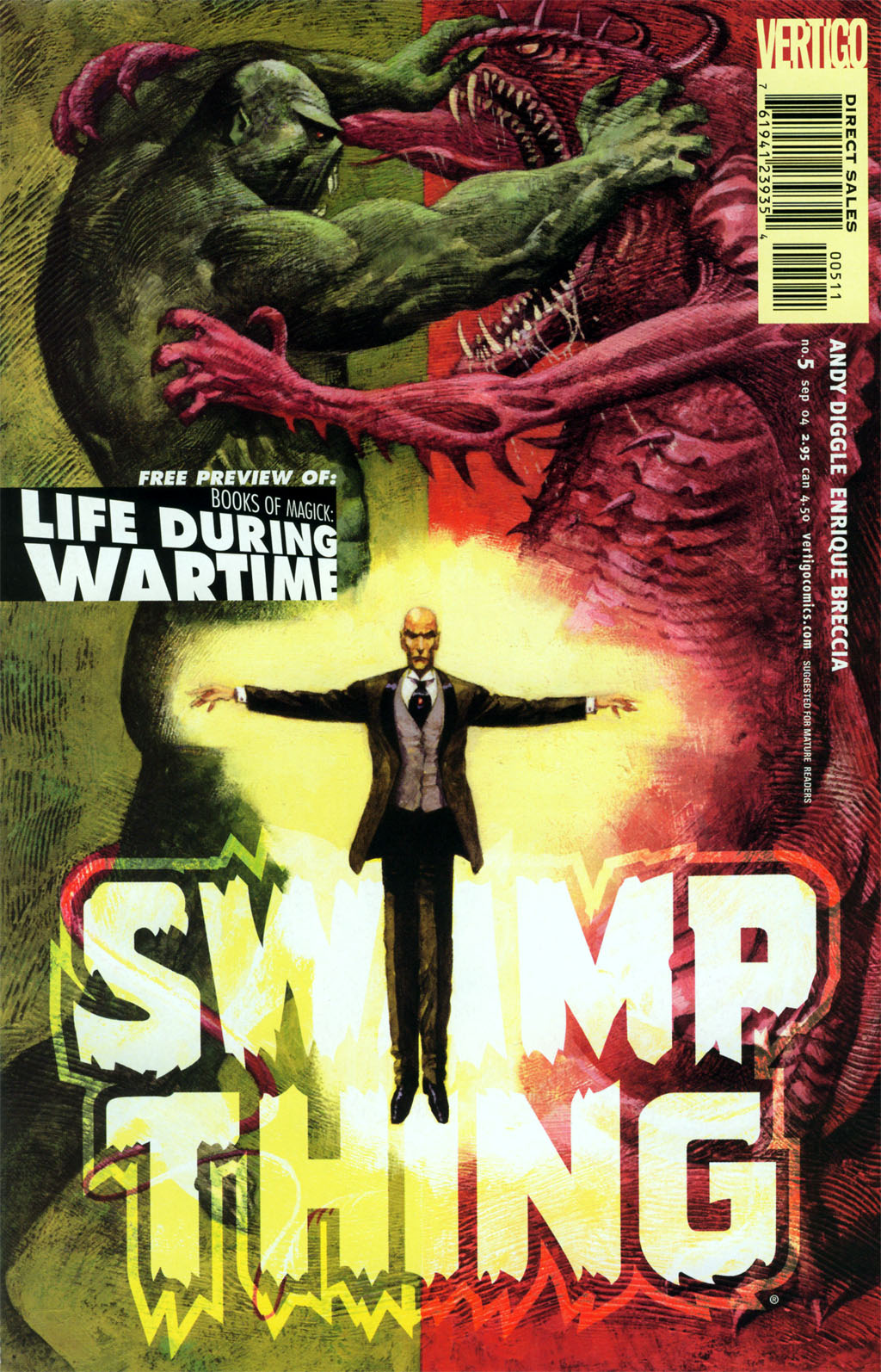 Read online Swamp Thing (2004) comic -  Issue #5 - 1