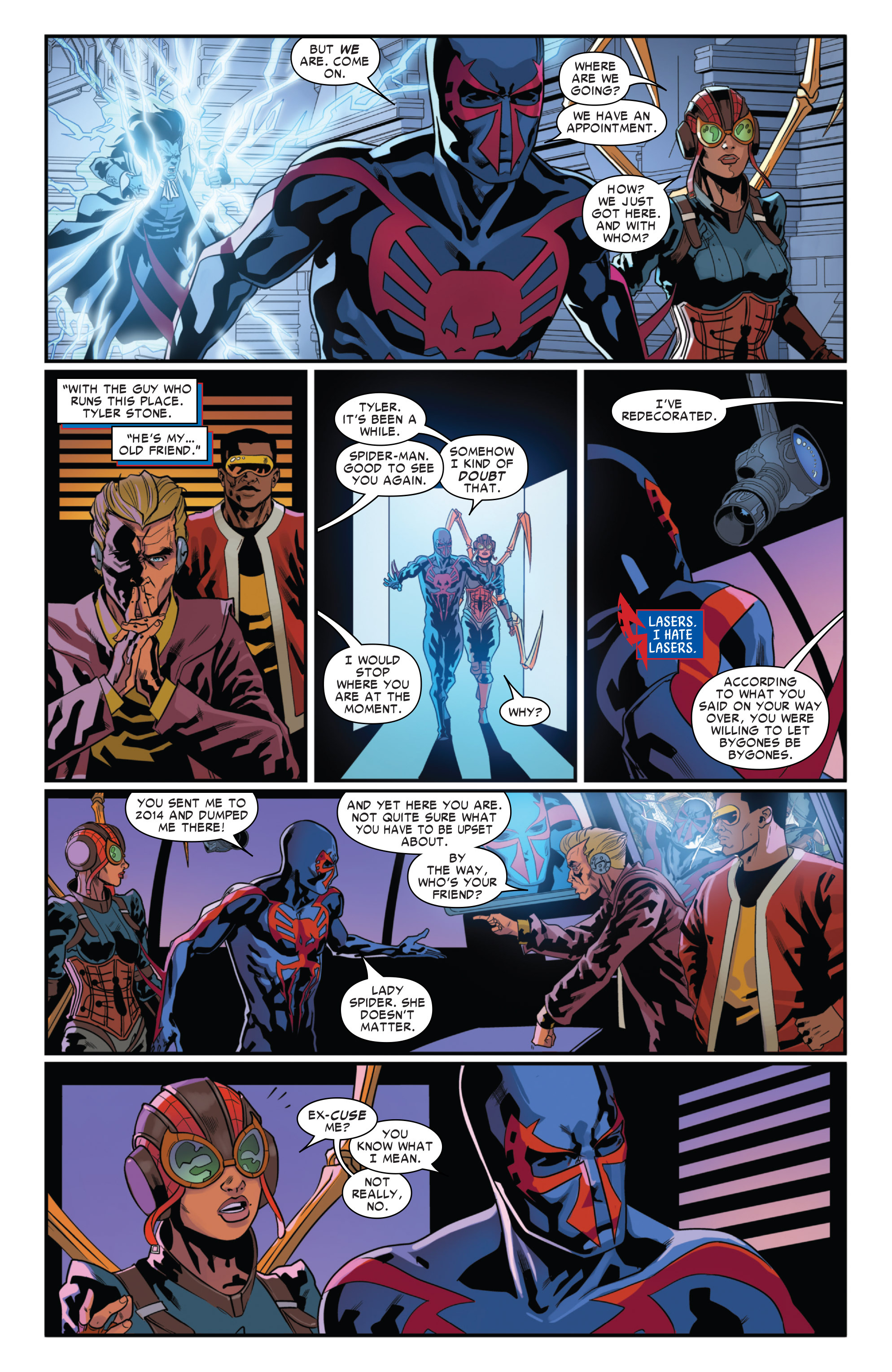 Read online Spider-Man 2099 (2014) comic -  Issue #7 - 4