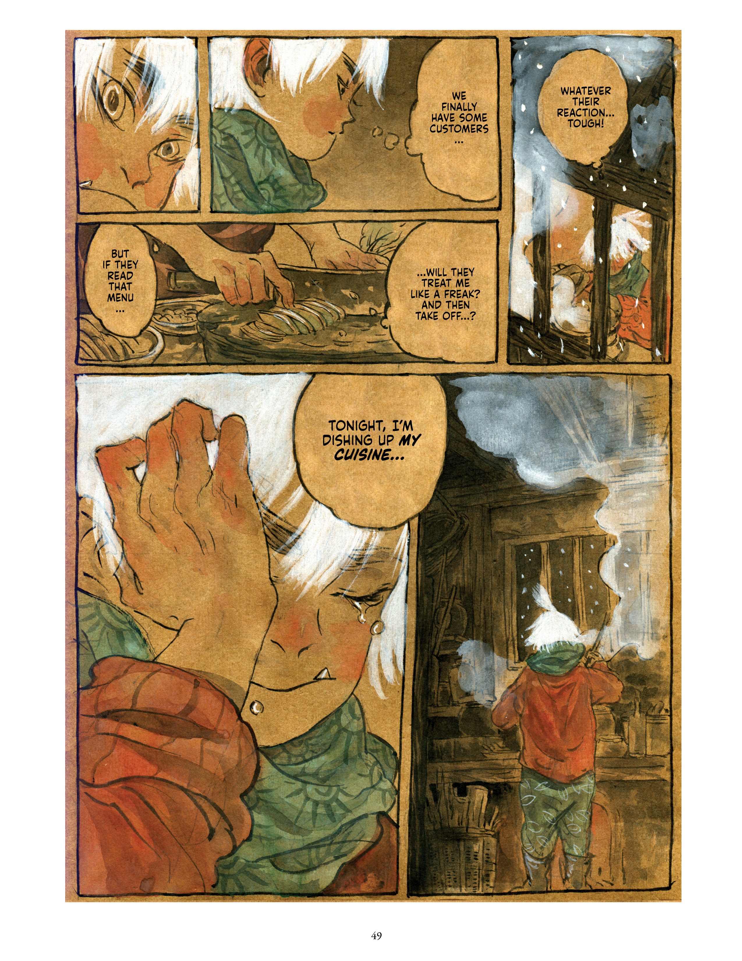 Read online Cuisine Chinoise: Five Tales of Food and Life comic -  Issue # TPB - 52