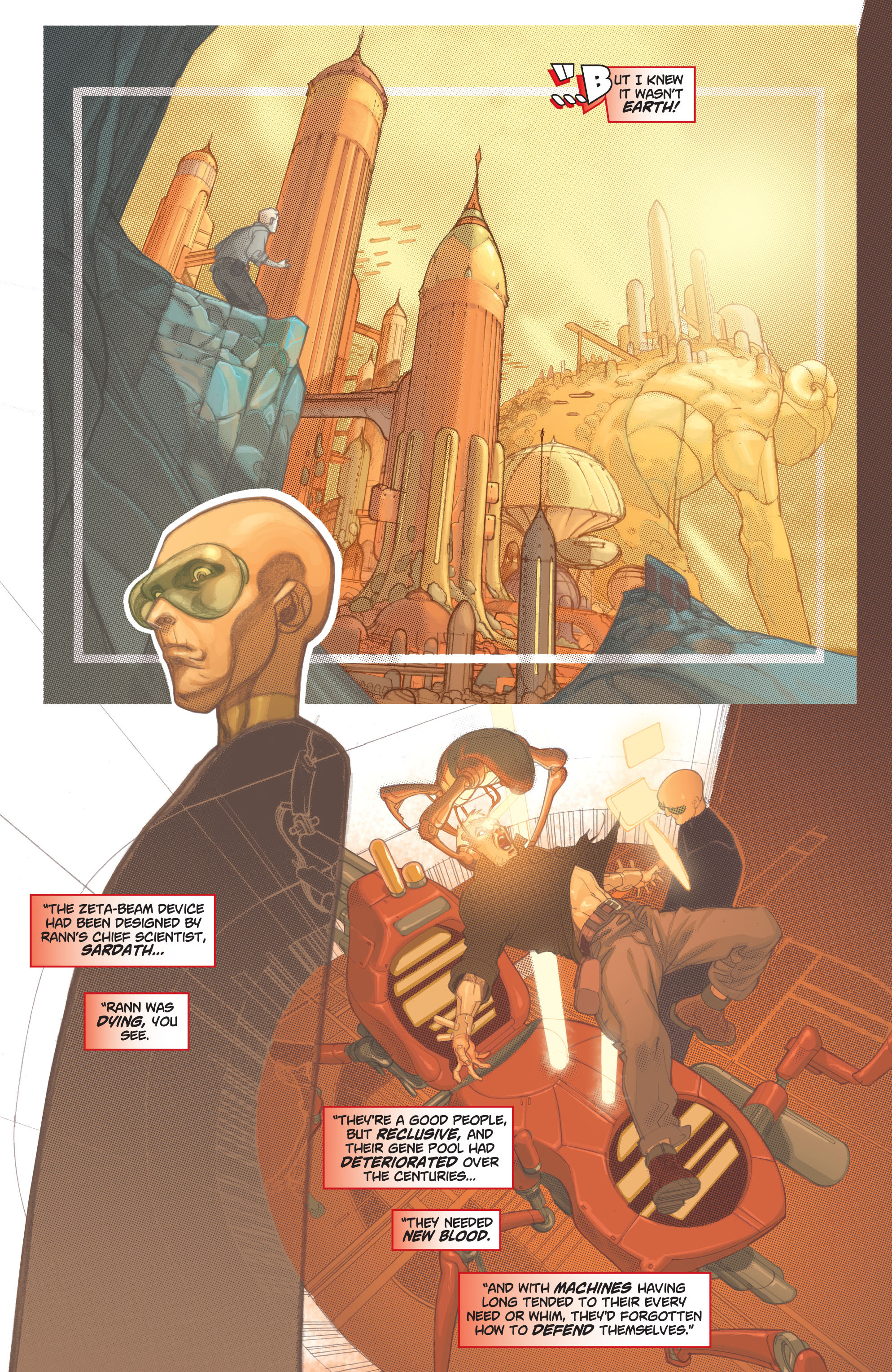 Read online Adam Strange (2004) comic -  Issue #1 - 5