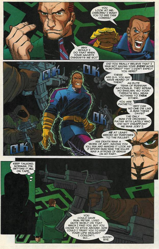 Read online Spider-Man (1990) comic -  Issue #92 - Stuck In The Middle With You - 18