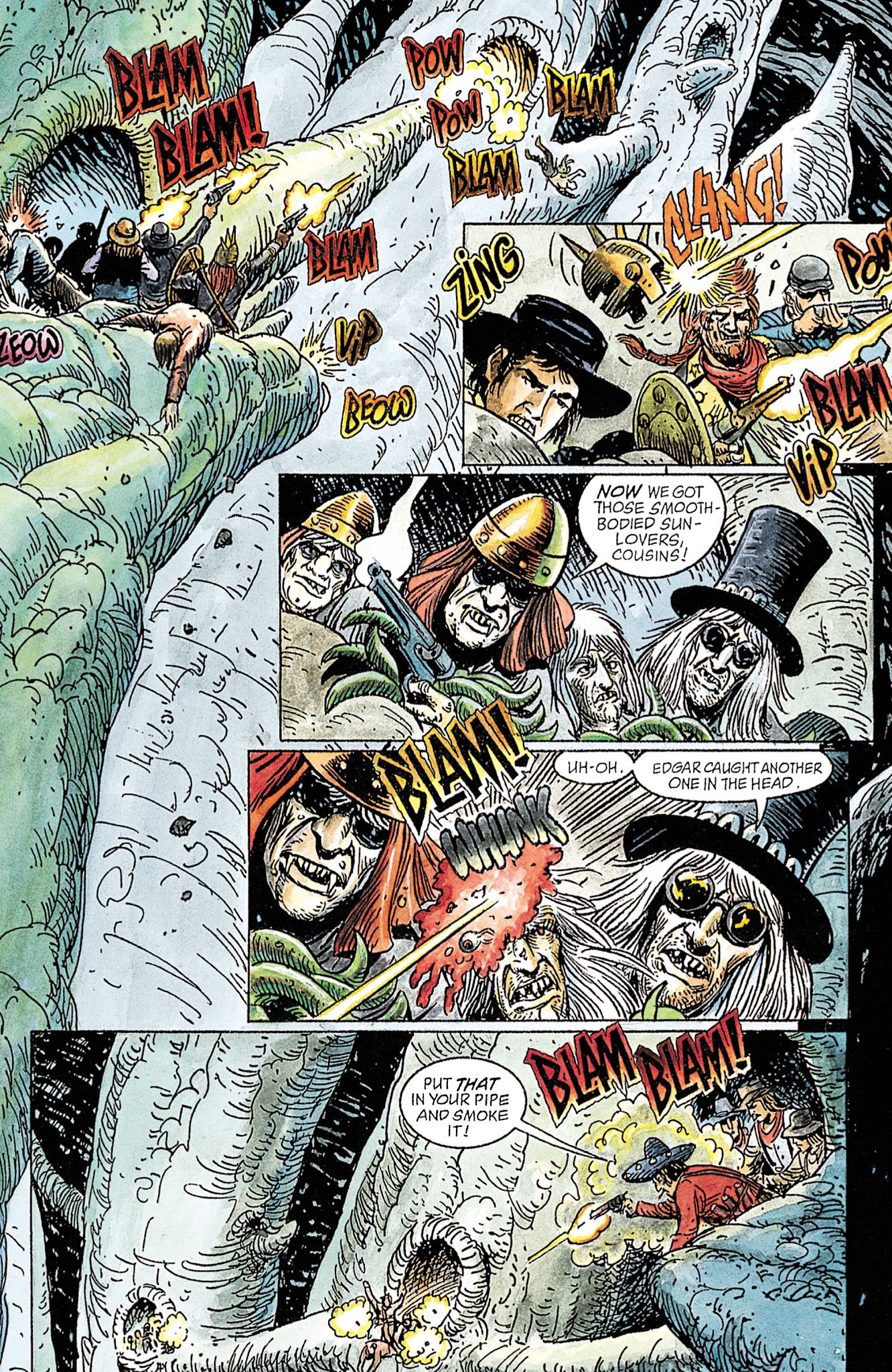 Read online Jonah Hex: Shadows West comic -  Issue # TPB (Part 4) - 9