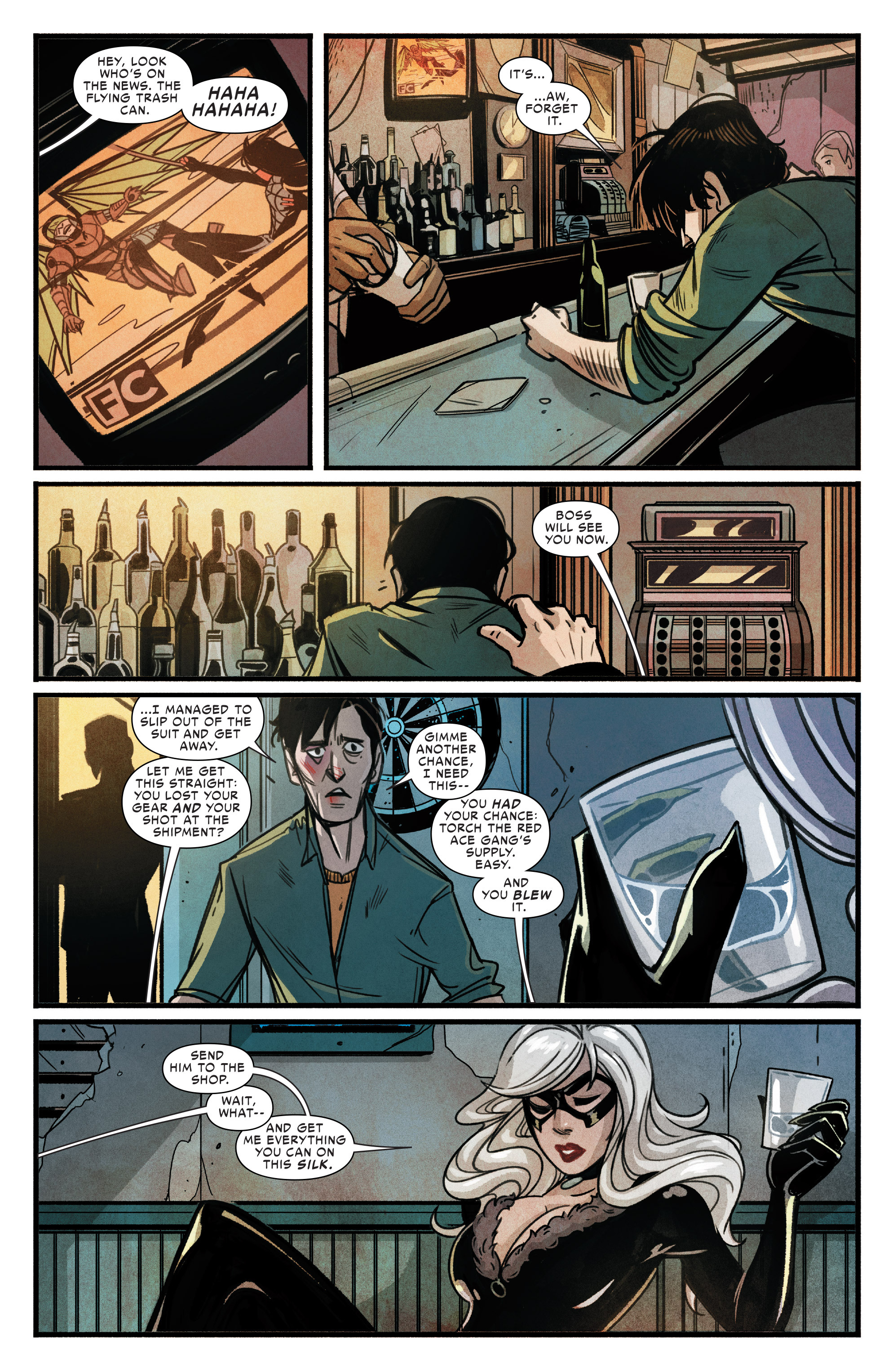 Read online Silk (2015) comic -  Issue #1 - 17