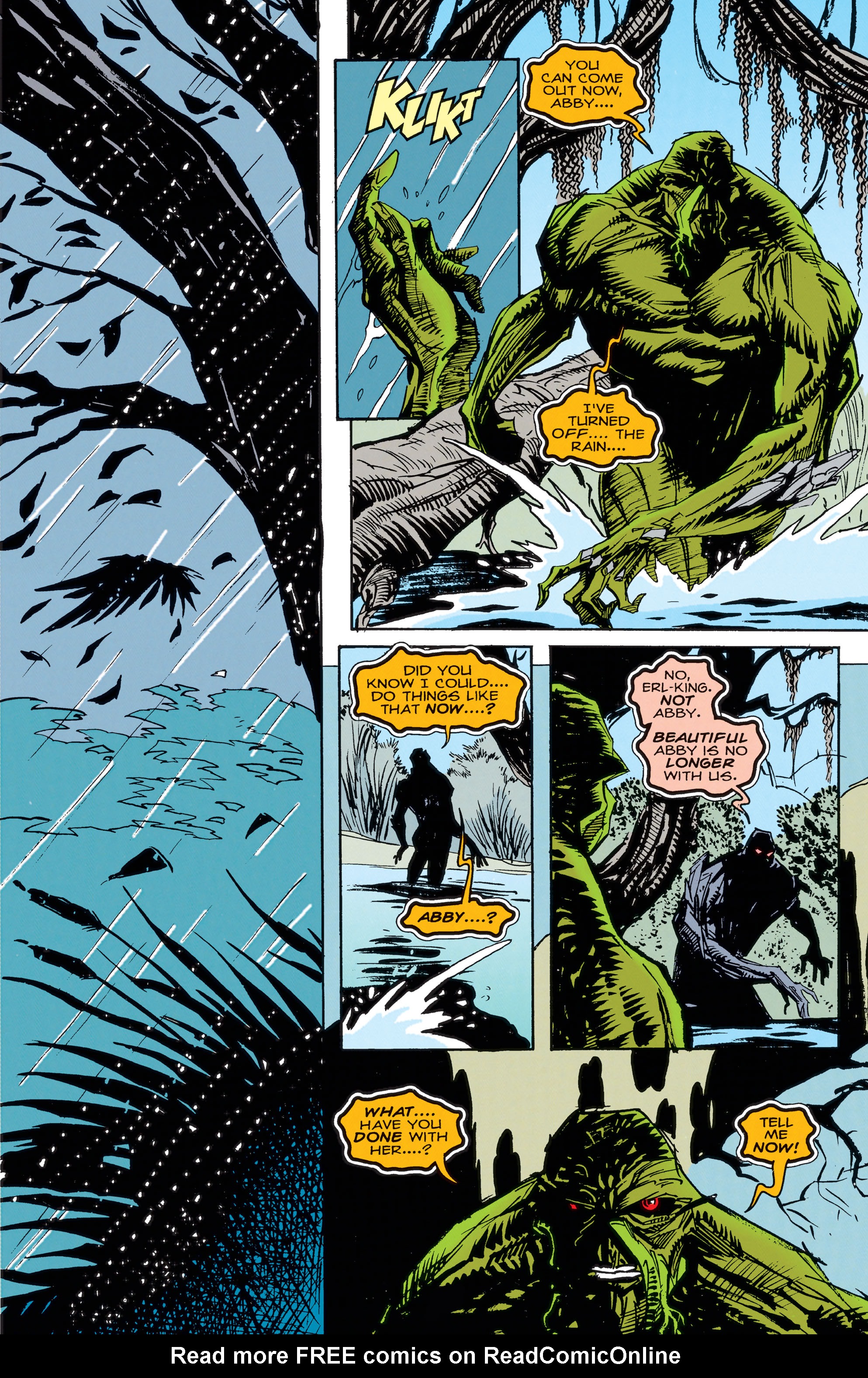 Read online Swamp Thing (1982) comic -  Issue # _TPB - Trial by Fire - 51