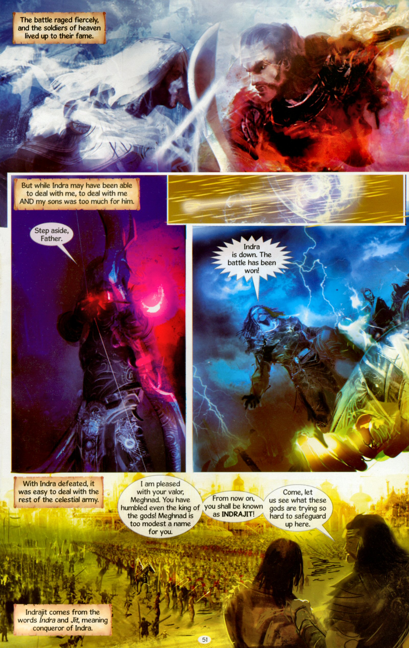 Read online Ravana: Roar of the Demon King comic -  Issue # Full - 54