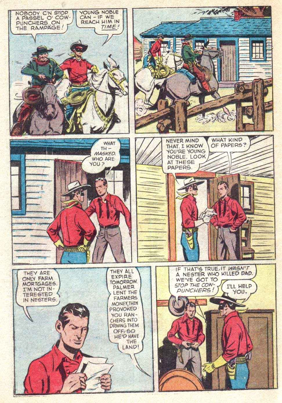 Read online The Lone Ranger (1948) comic -  Issue #36 - 36