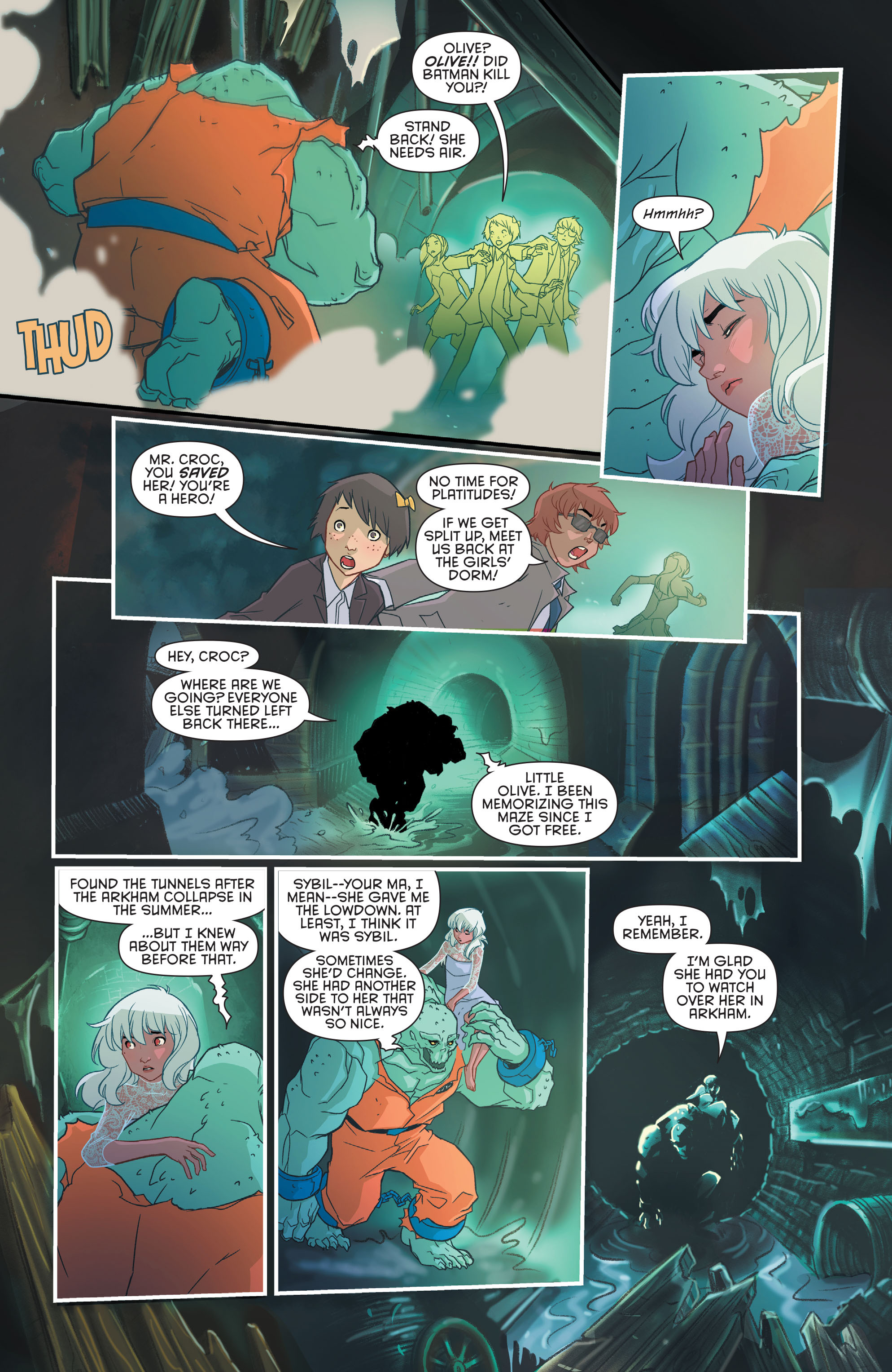 Read online Gotham Academy comic -  Issue # _TPB 1 - 120