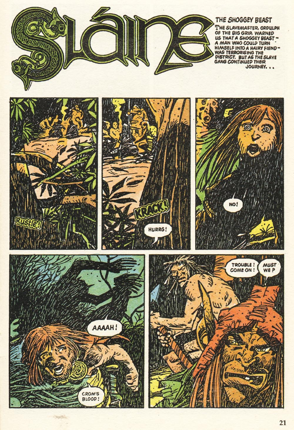Read online Slaine The Berserker comic -  Issue #1 - 23