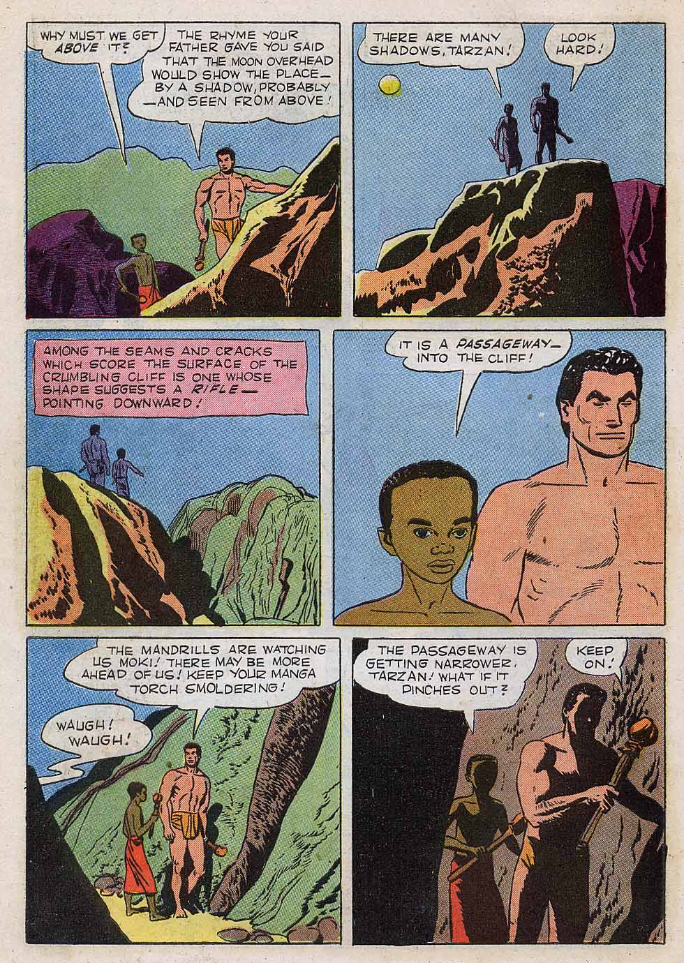Read online Tarzan (1948) comic -  Issue #100 - 10