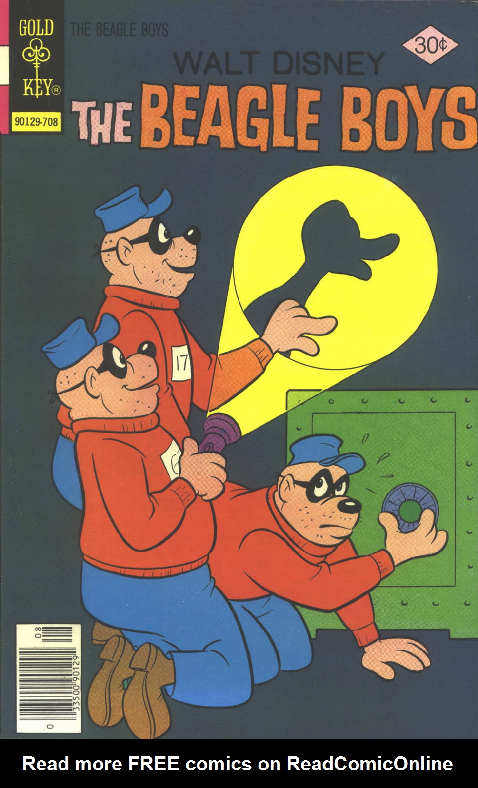 Read online Walt Disney THE BEAGLE BOYS comic -  Issue #36 - 1
