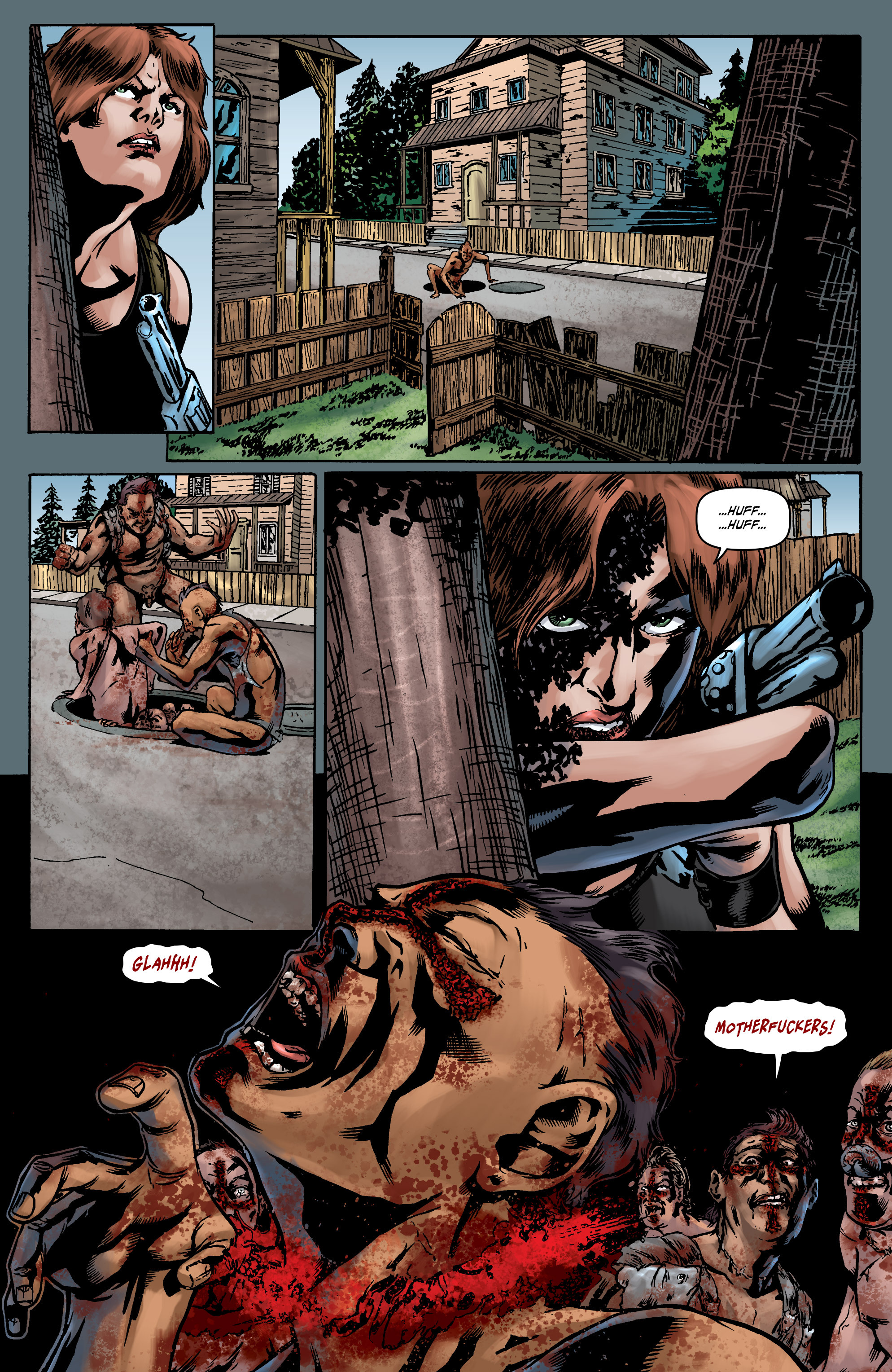 Read online Crossed: Badlands comic -  Issue #23 - 17