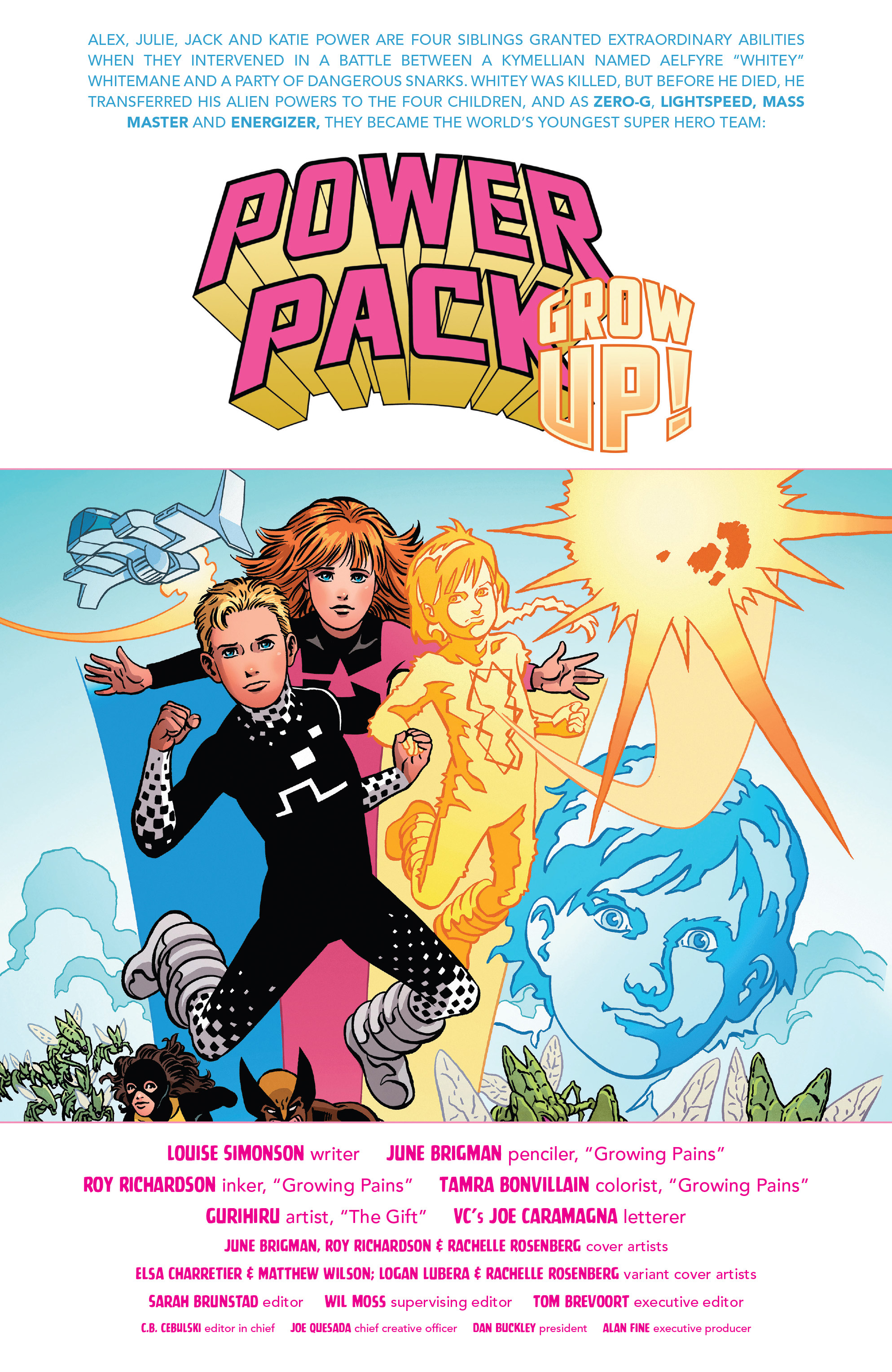 Read online Power Pack: Grow Up! comic -  Issue # Full - 2