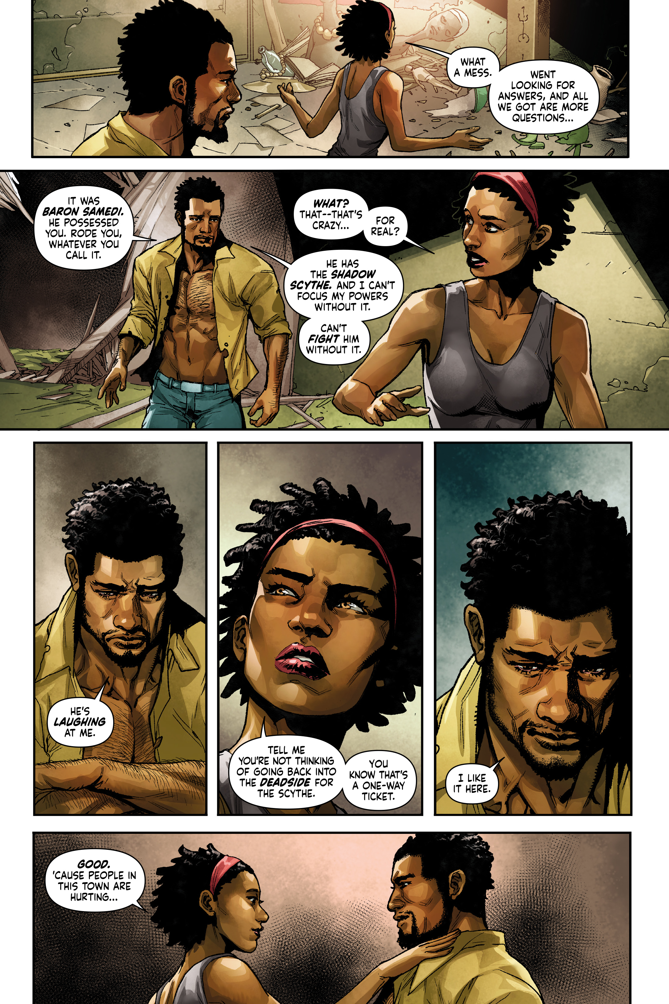 Read online Shadowman by Andy Diggle Deluxe Edition comic -  Issue # TPB (Part 1) - 43