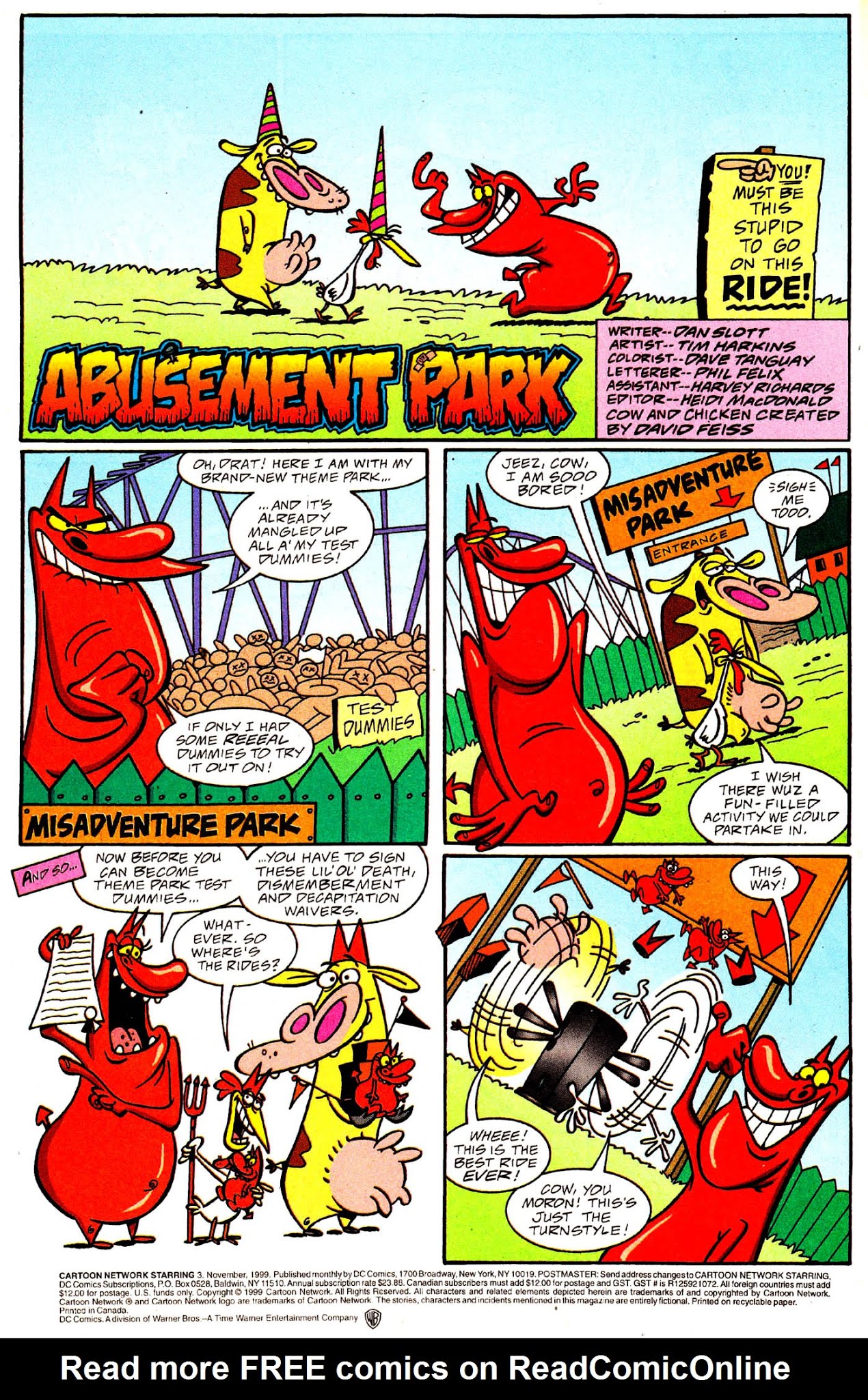 Read online Cartoon Network Starring comic -  Issue #3 - 4