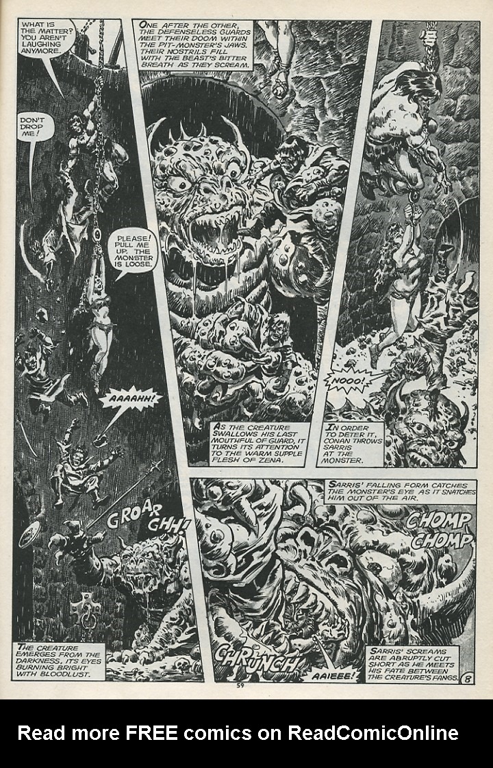 Read online The Savage Sword Of Conan comic -  Issue #179 - 61