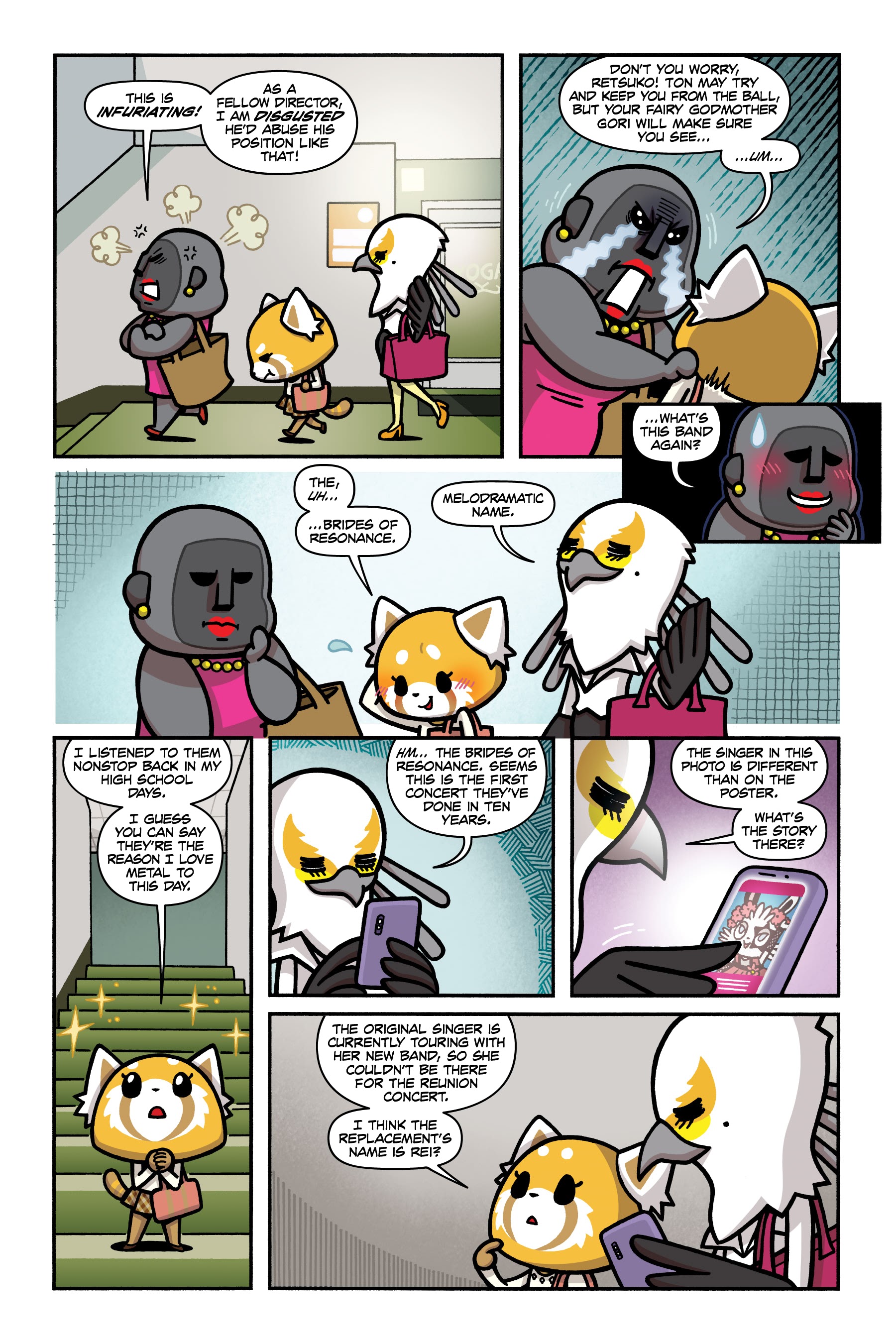 Read online Aggretsuko: Little Rei of Sunshine comic -  Issue # TPB - 22