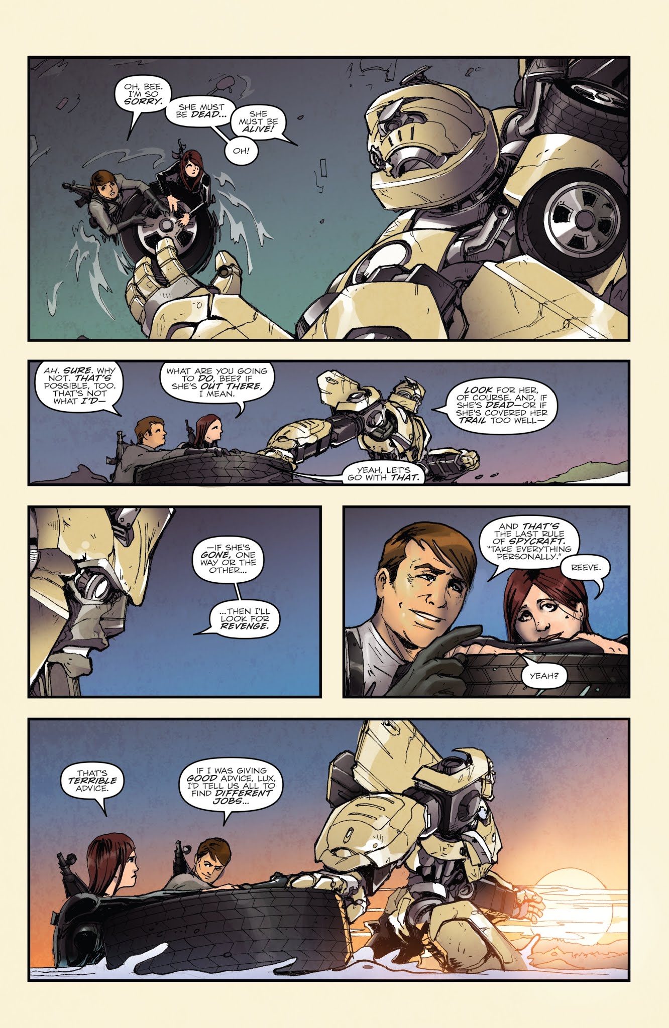 Read online Transformers: Bumblebee Movie Prequel comic -  Issue #4 - 20