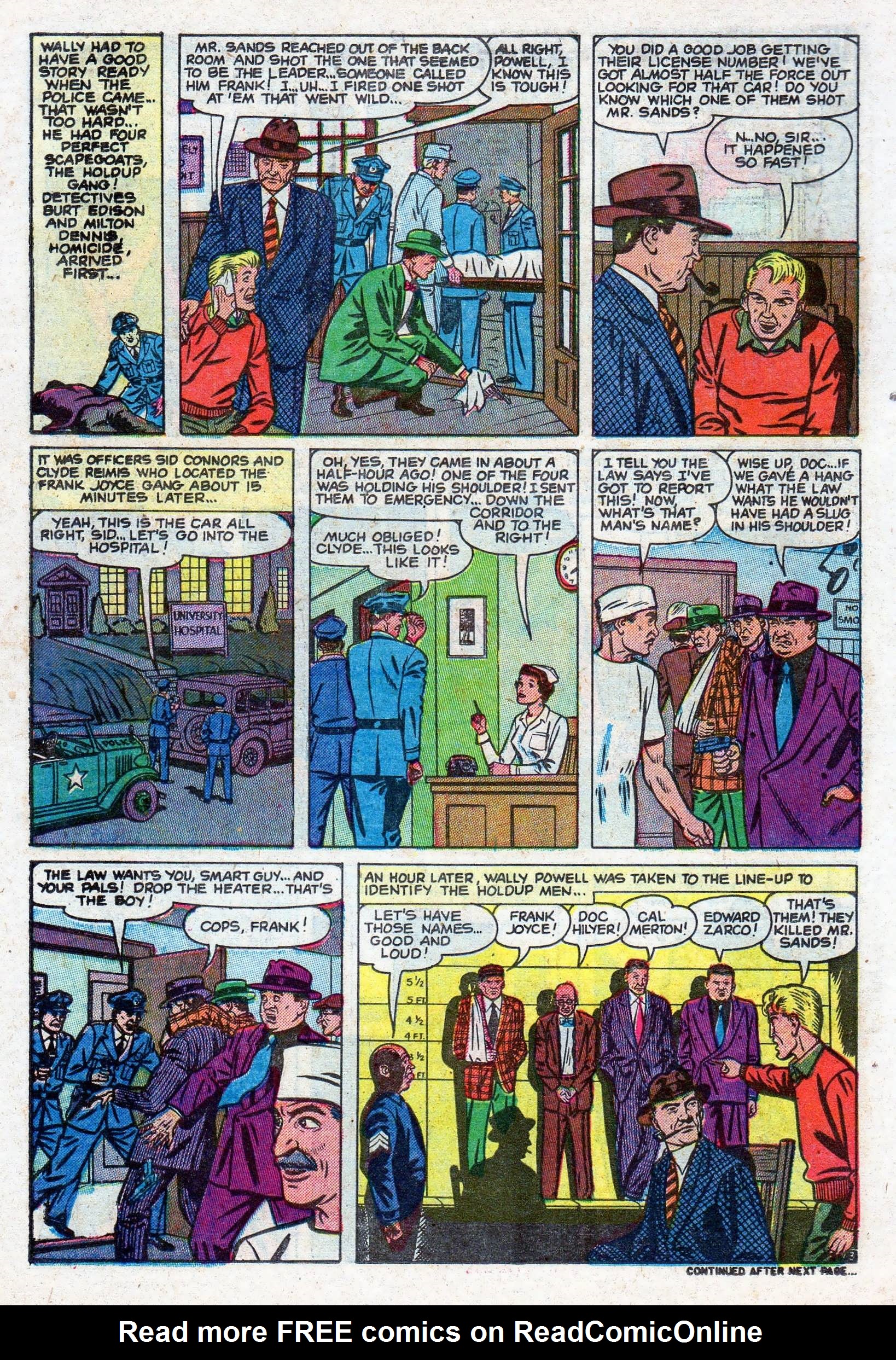 Read online Crime Cases Comics (1951) comic -  Issue #11 - 22