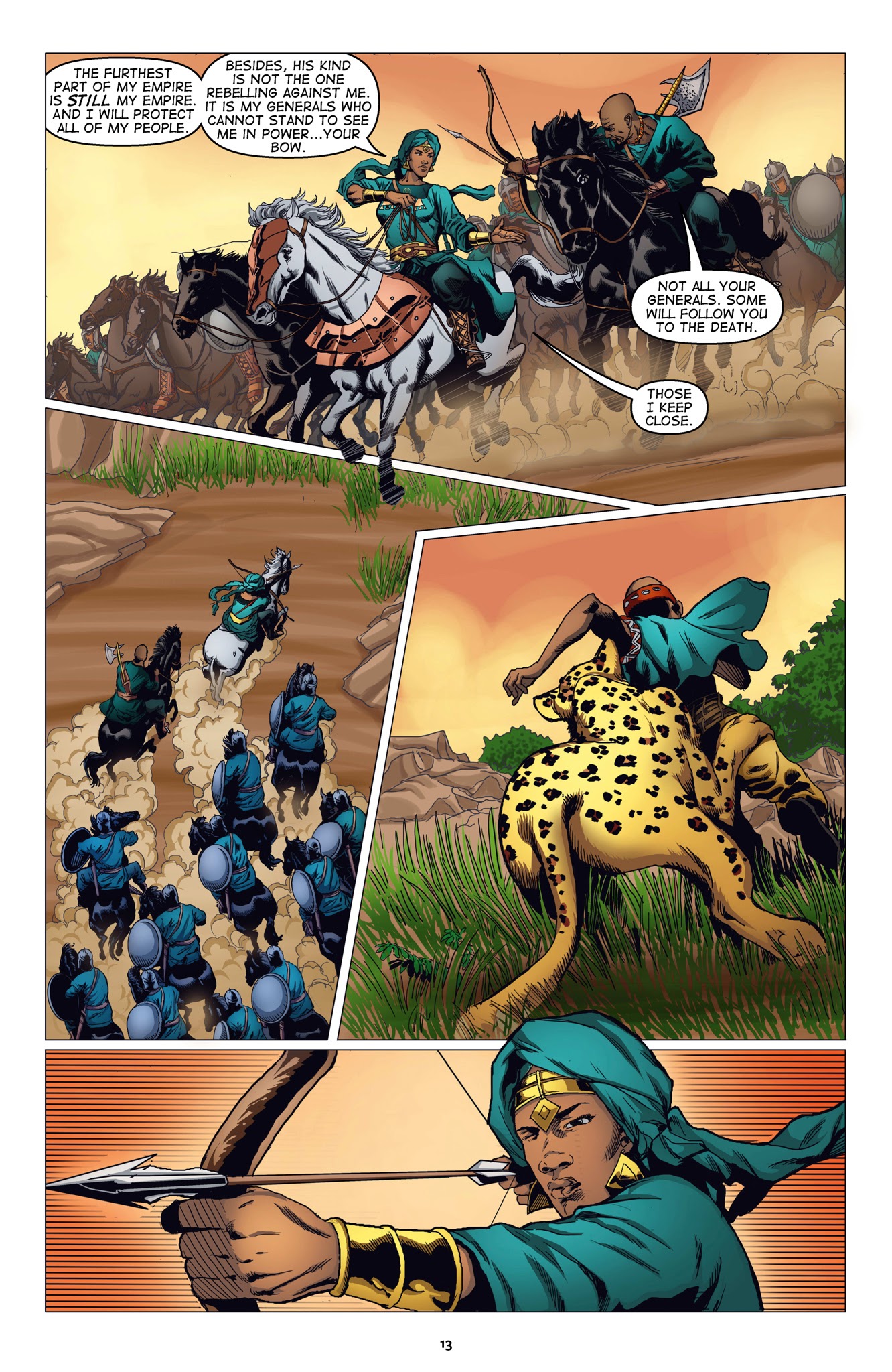 Read online Malika: Warrior Queen comic -  Issue # TPB 1 (Part 1) - 15
