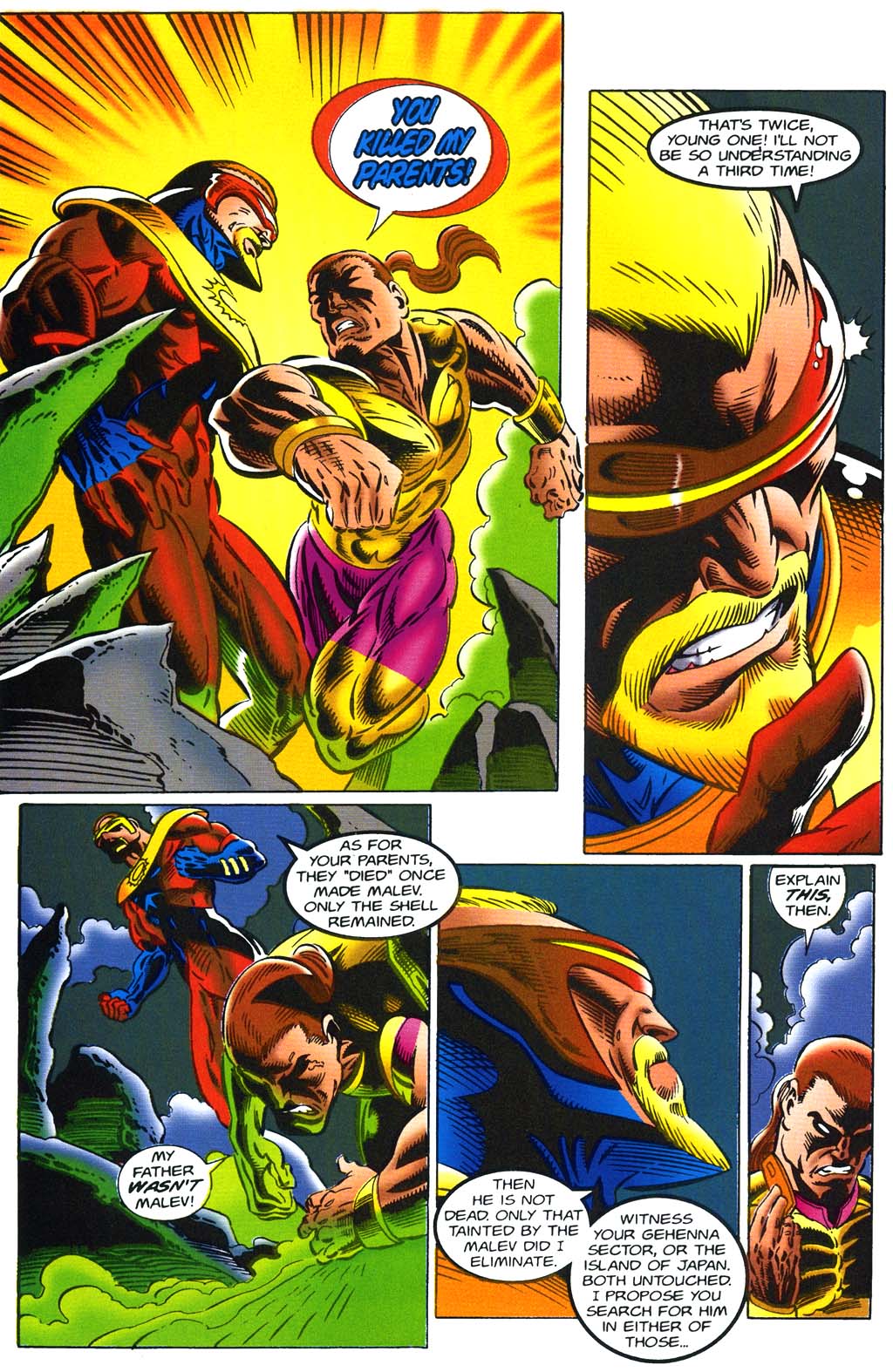 Read online Magnus Robot Fighter (1991) comic -  Issue #64 - 16