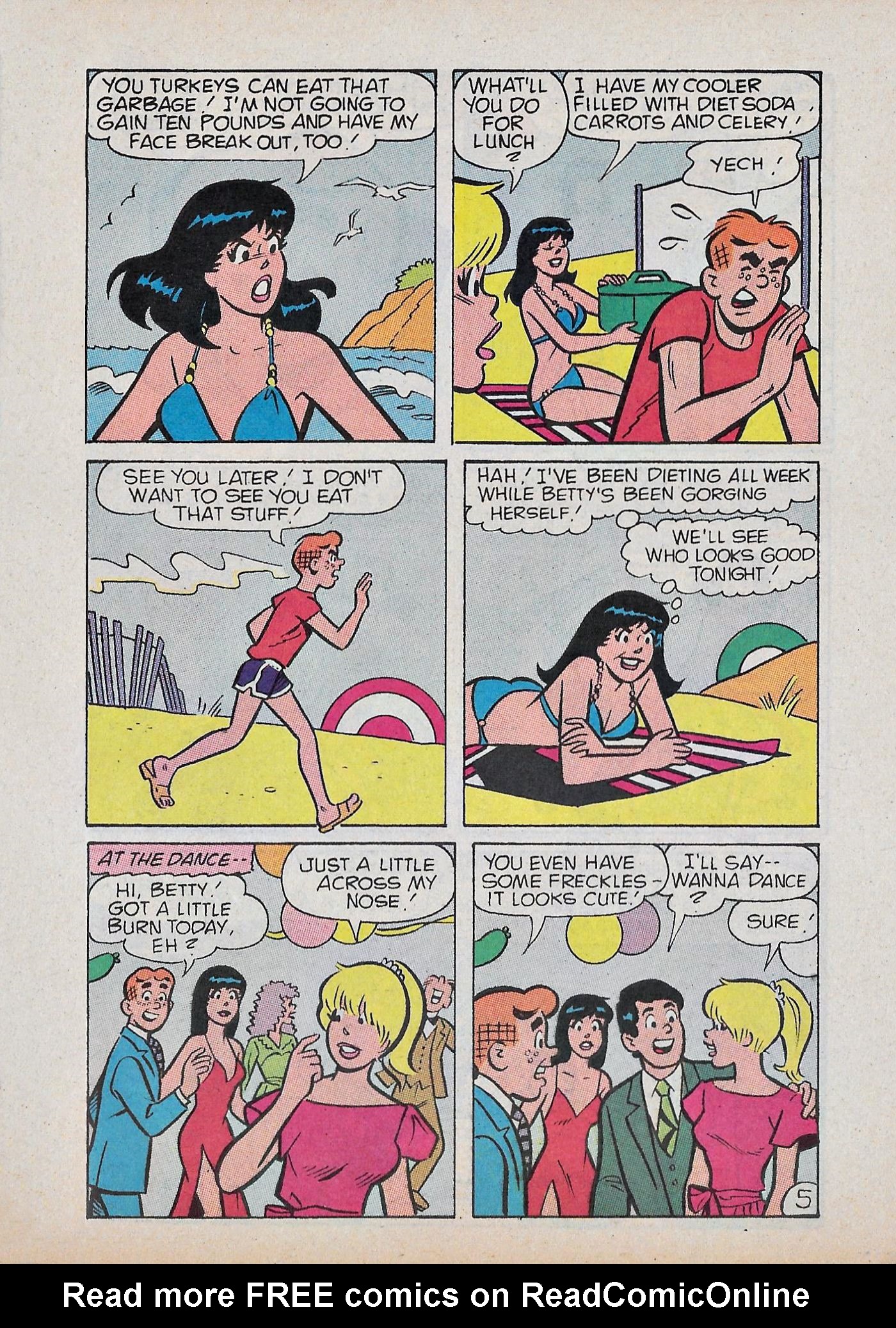 Read online Betty and Veronica Digest Magazine comic -  Issue #56 - 91