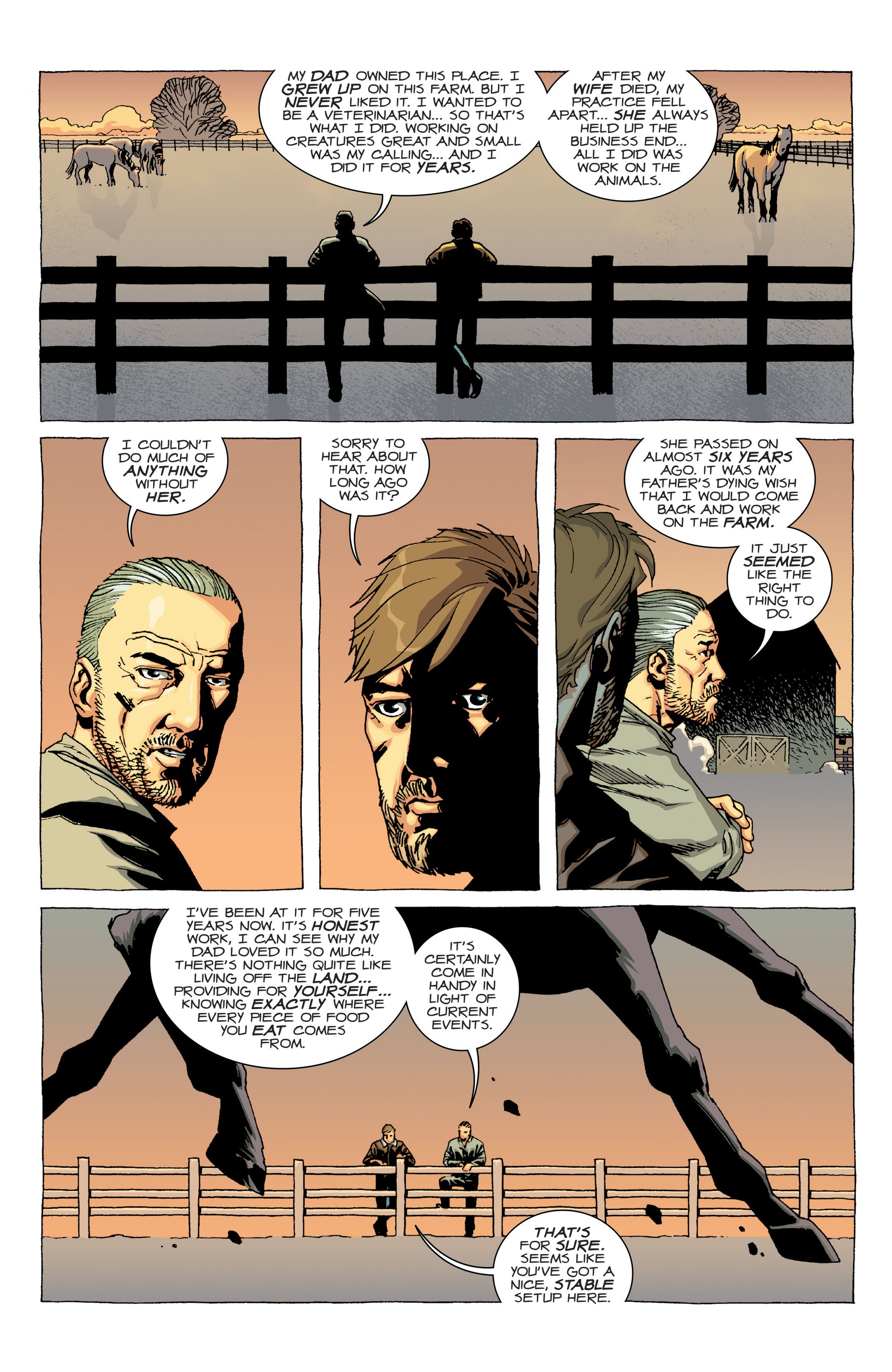 Read online The Walking Dead Deluxe comic -  Issue #10 - 23
