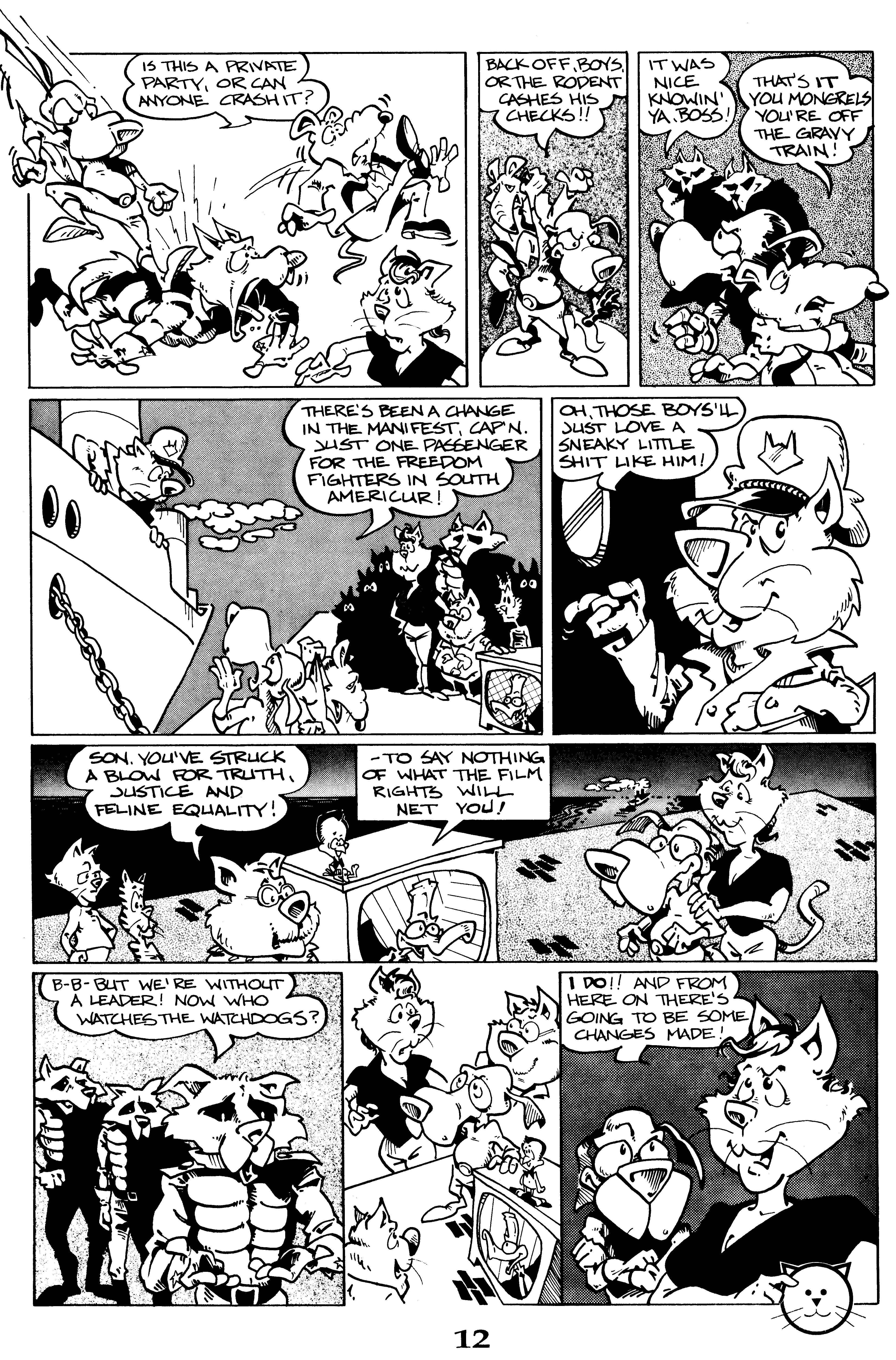 Read online Critters comic -  Issue #22 - 14