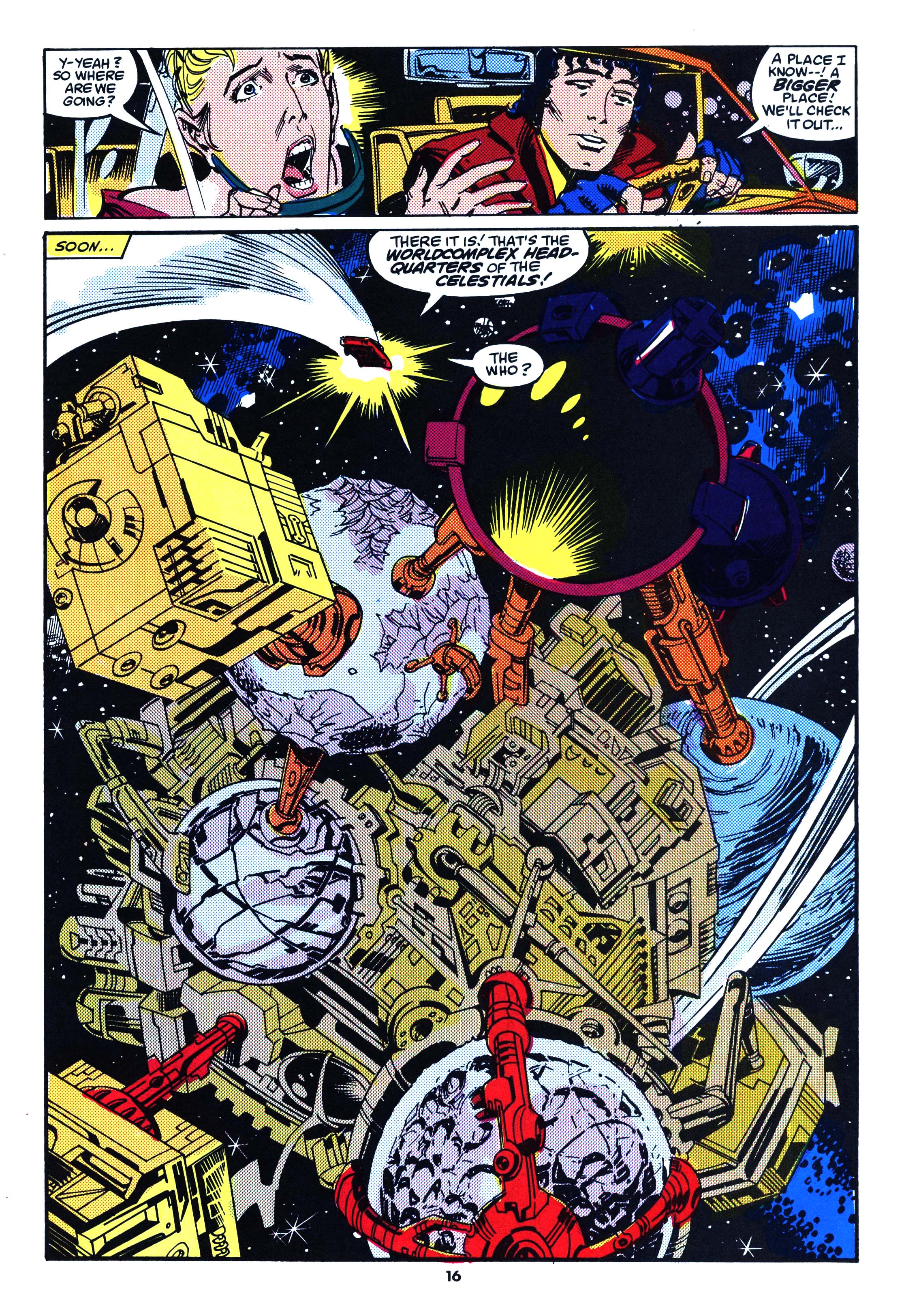 Read online Secret Wars (1985) comic -  Issue #60 - 16