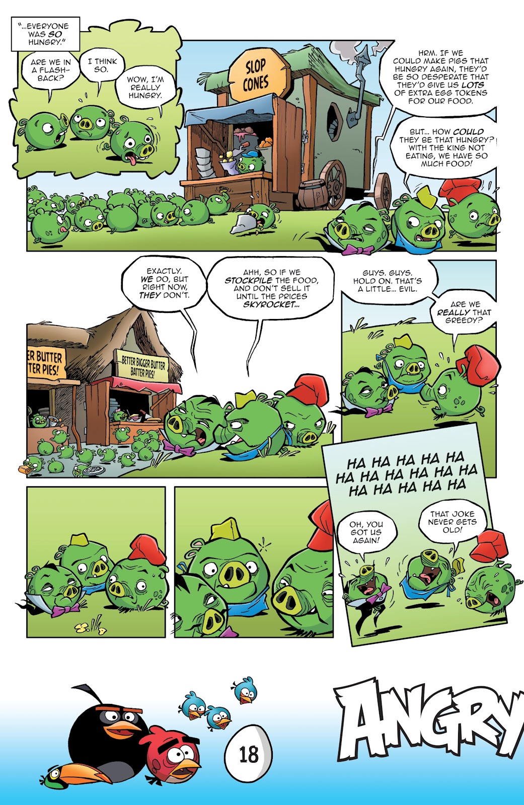 Angry Birds Comics: Game Play issue 3 - Page 20